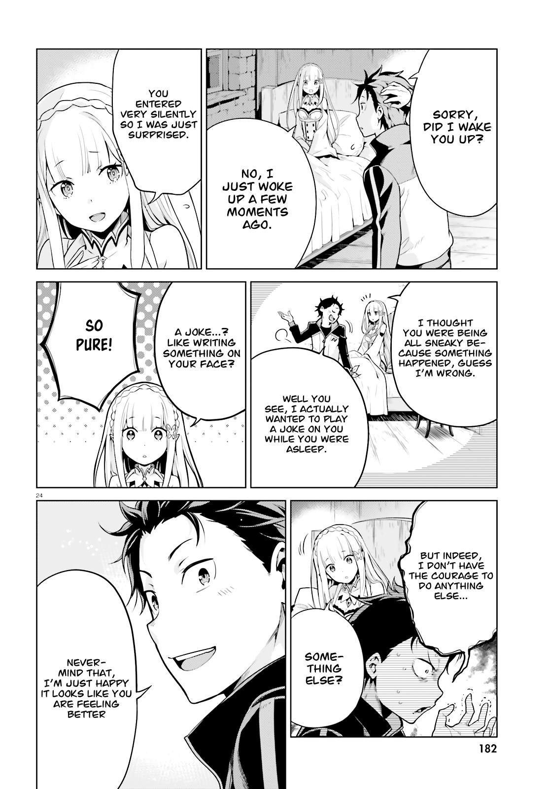 Halaman dari Re:Zero kara Hajimeru Isekai Seikatsu: Dai 4-shou—Seiiki to Gouyoku no Majo Chapter 9