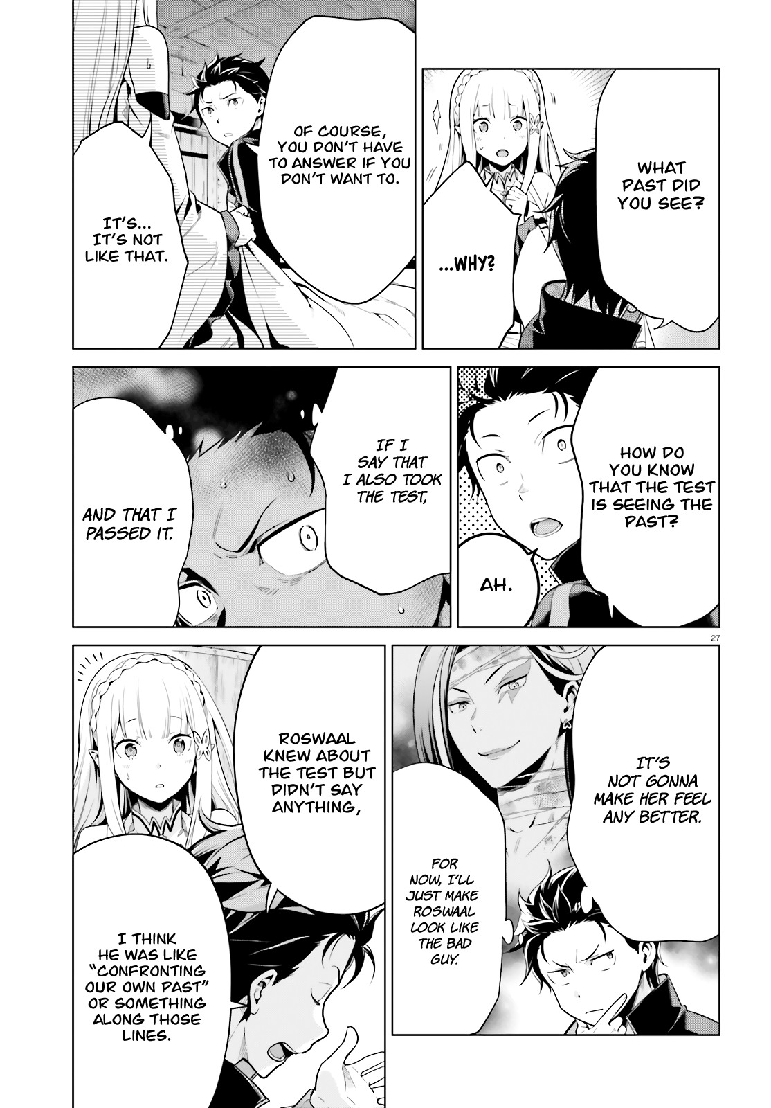 Halaman dari Re:Zero kara Hajimeru Isekai Seikatsu: Dai 4-shou—Seiiki to Gouyoku no Majo Chapter 9