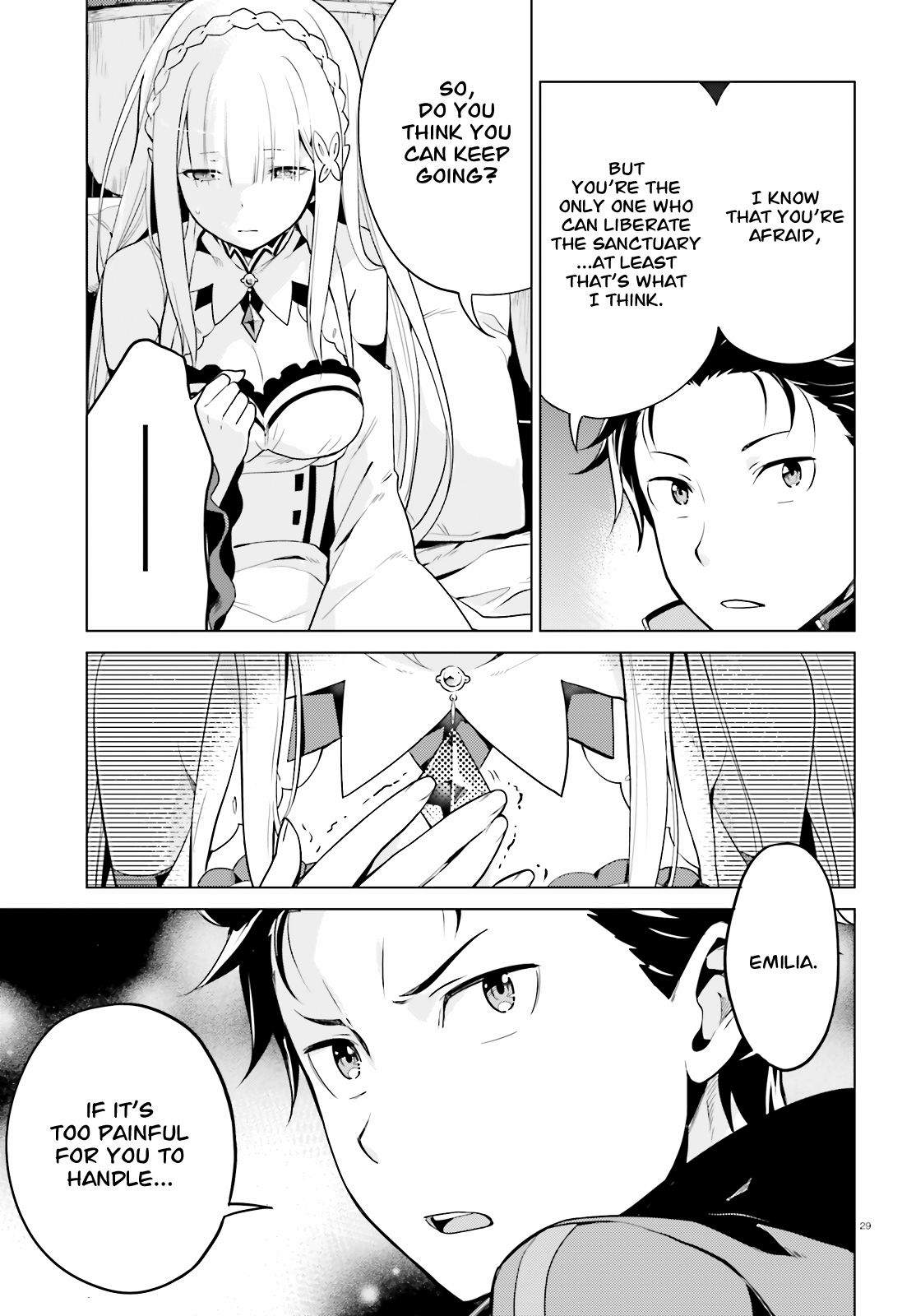 Halaman dari Re:Zero kara Hajimeru Isekai Seikatsu: Dai 4-shou—Seiiki to Gouyoku no Majo Chapter 9