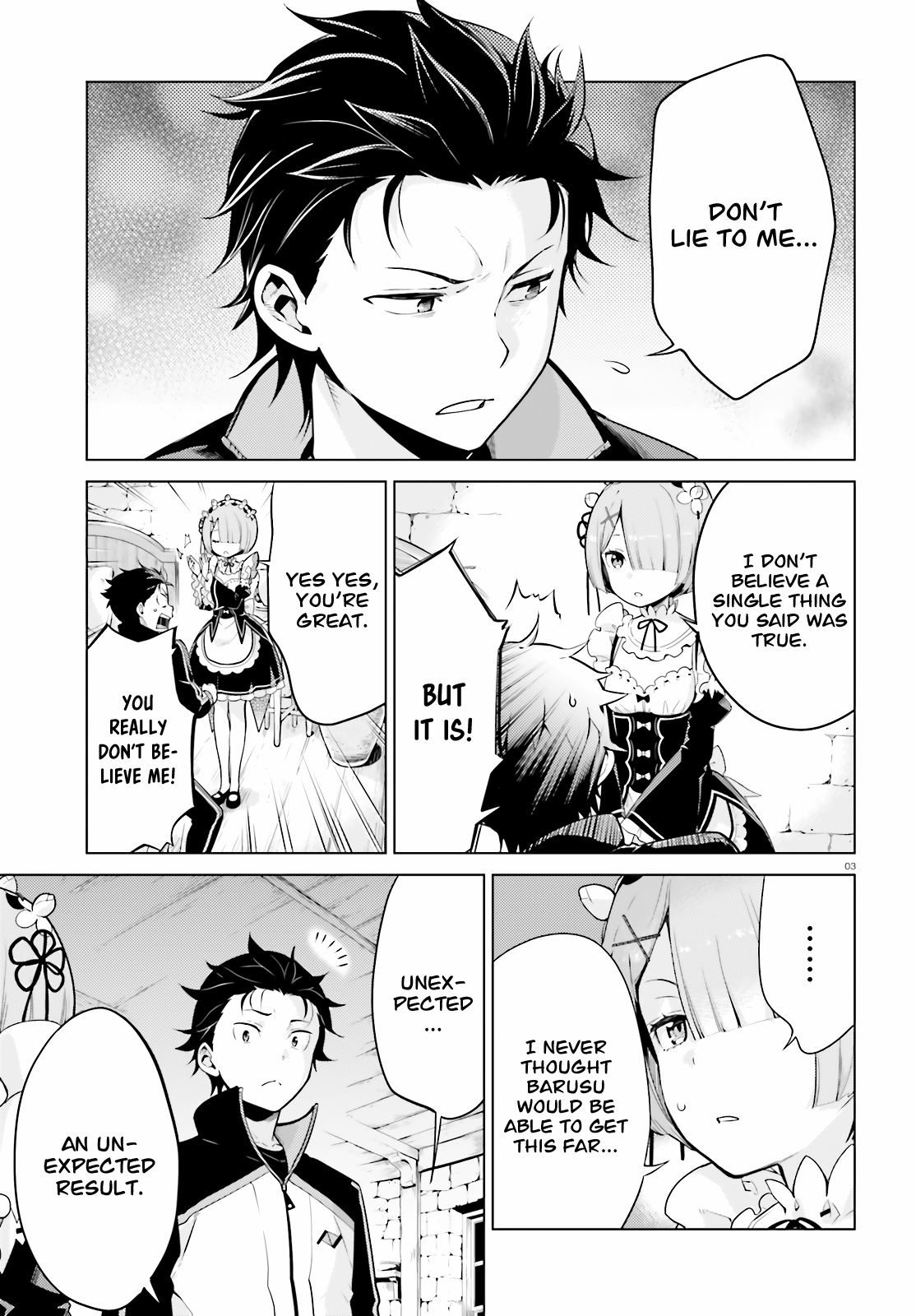 Halaman dari Re:Zero kara Hajimeru Isekai Seikatsu: Dai 4-shou—Seiiki to Gouyoku no Majo Chapter 9