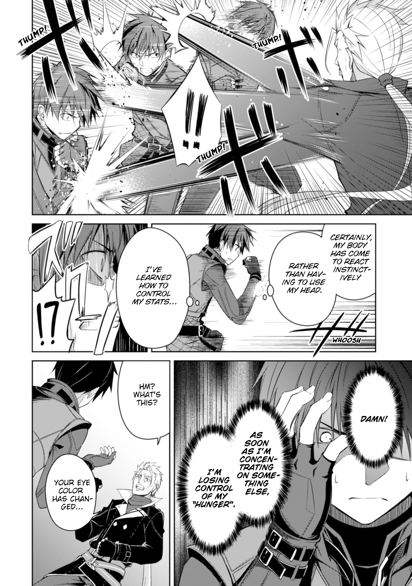 Halaman dari Boushoku no Berserk ~Ore dake Level to Iu Gainen wo Toppa suru~ Chapter 16