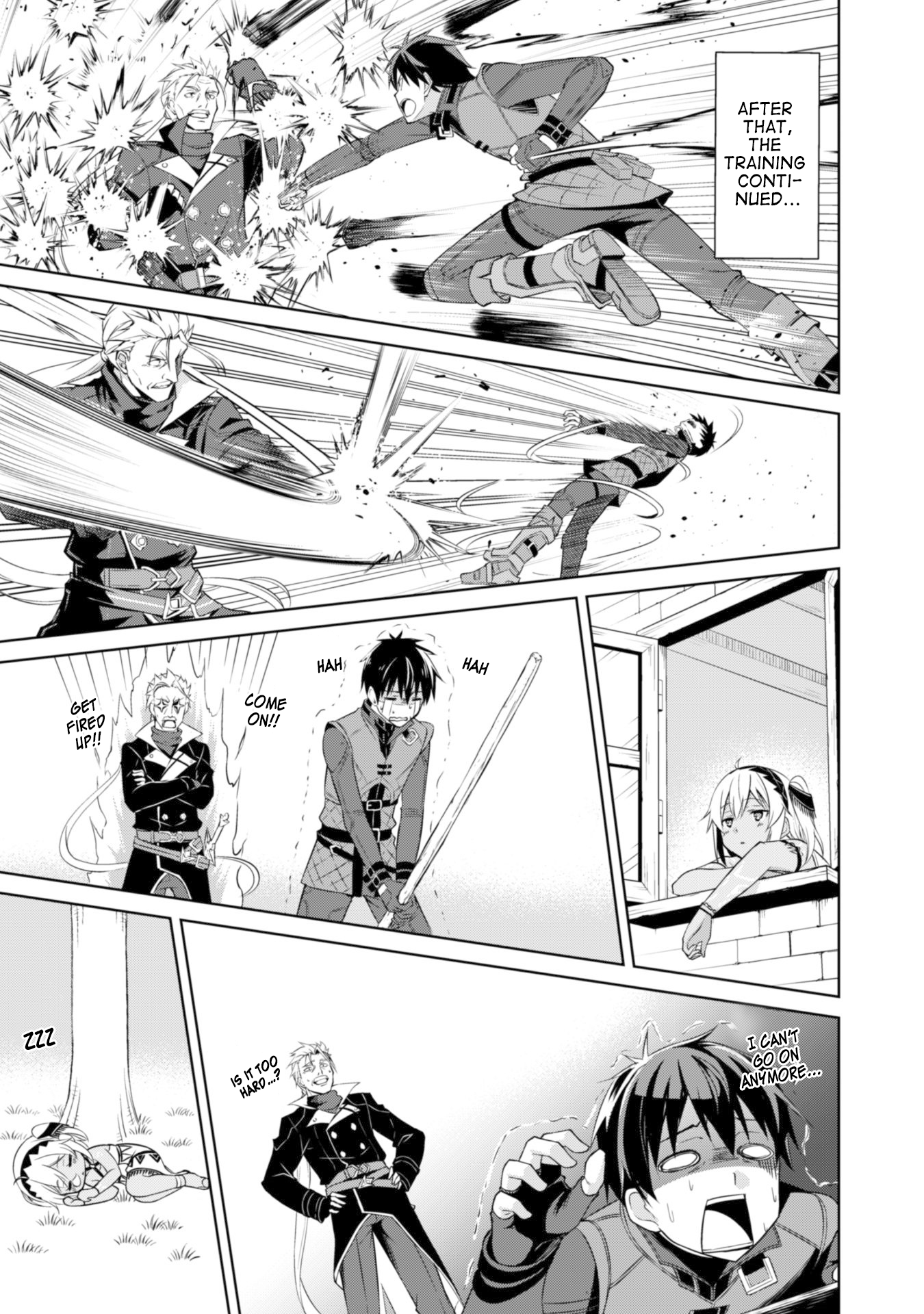 Halaman dari Boushoku no Berserk ~Ore dake Level to Iu Gainen wo Toppa suru~ Chapter 16