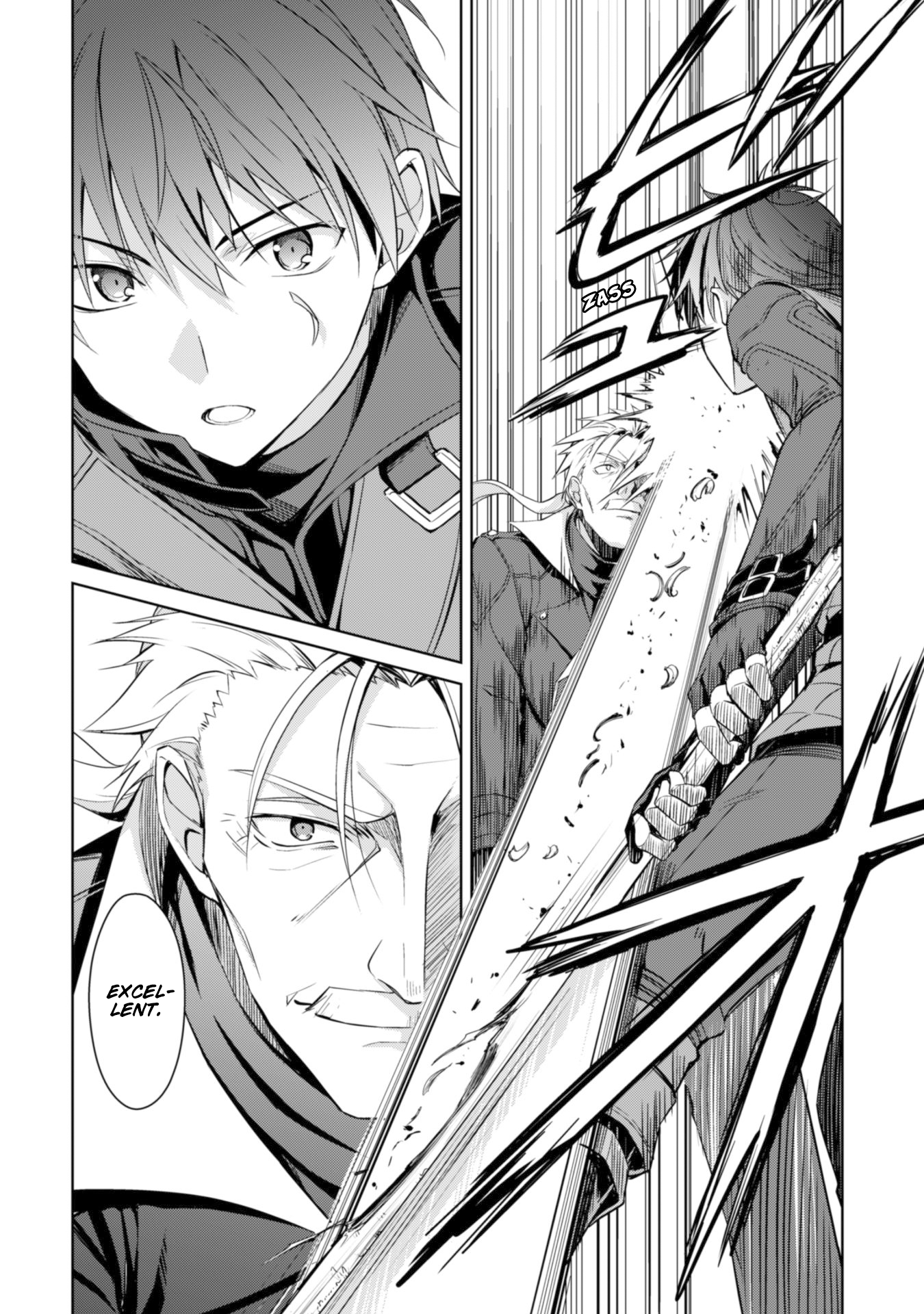 Halaman dari Boushoku no Berserk ~Ore dake Level to Iu Gainen wo Toppa suru~ Chapter 16