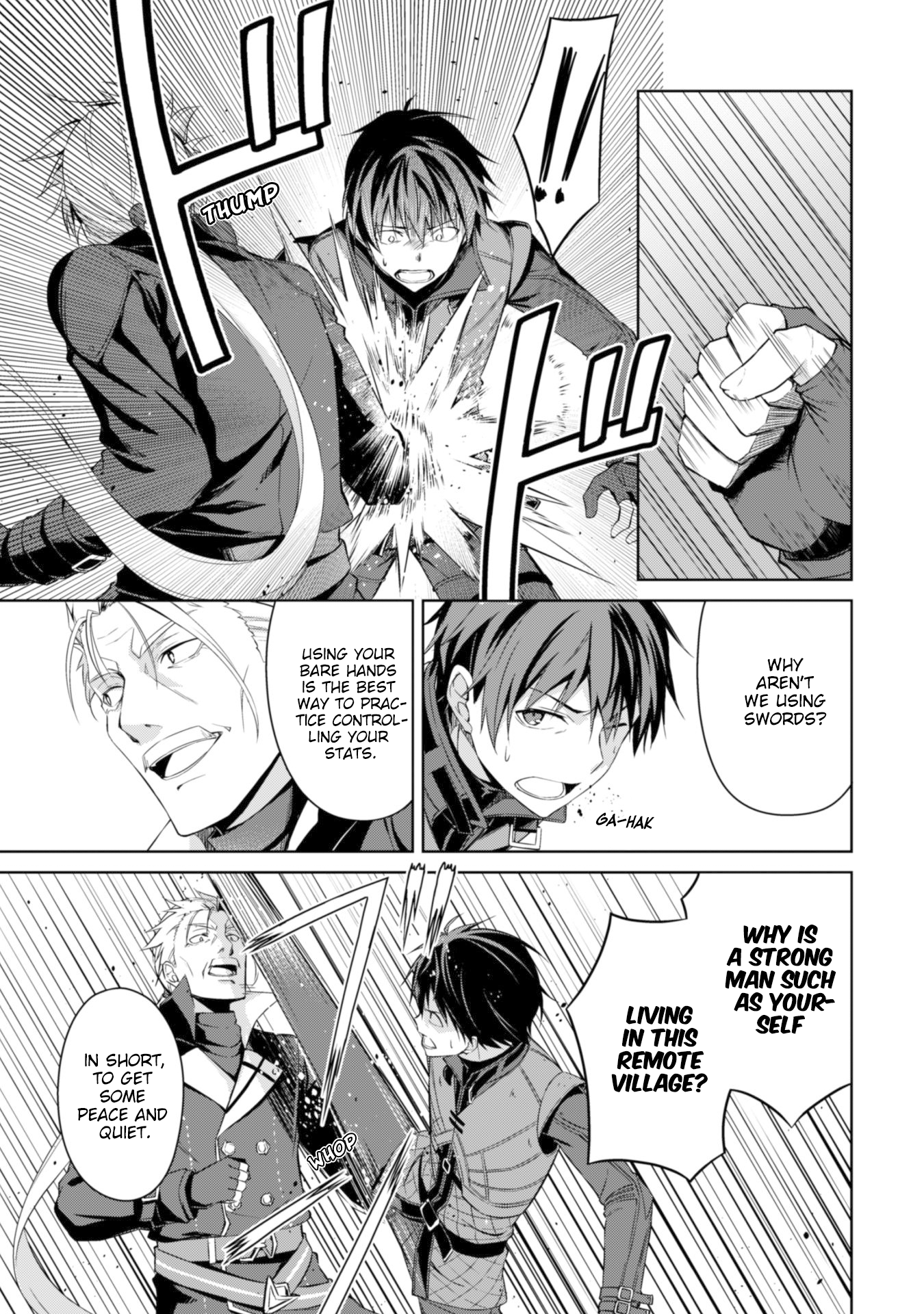 Halaman dari Boushoku no Berserk ~Ore dake Level to Iu Gainen wo Toppa suru~ Chapter 16