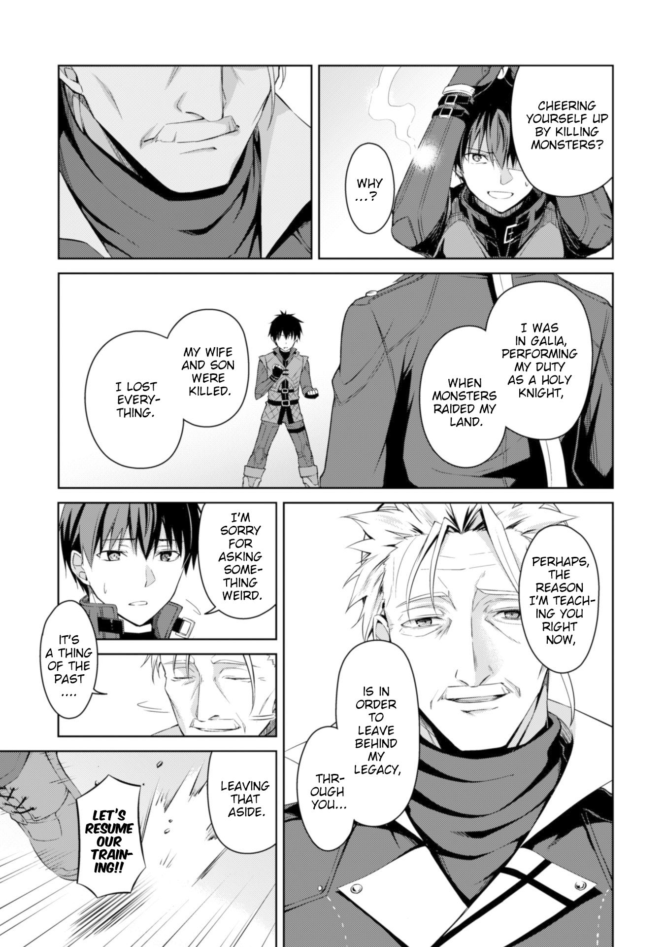 Halaman dari Boushoku no Berserk ~Ore dake Level to Iu Gainen wo Toppa suru~ Chapter 16