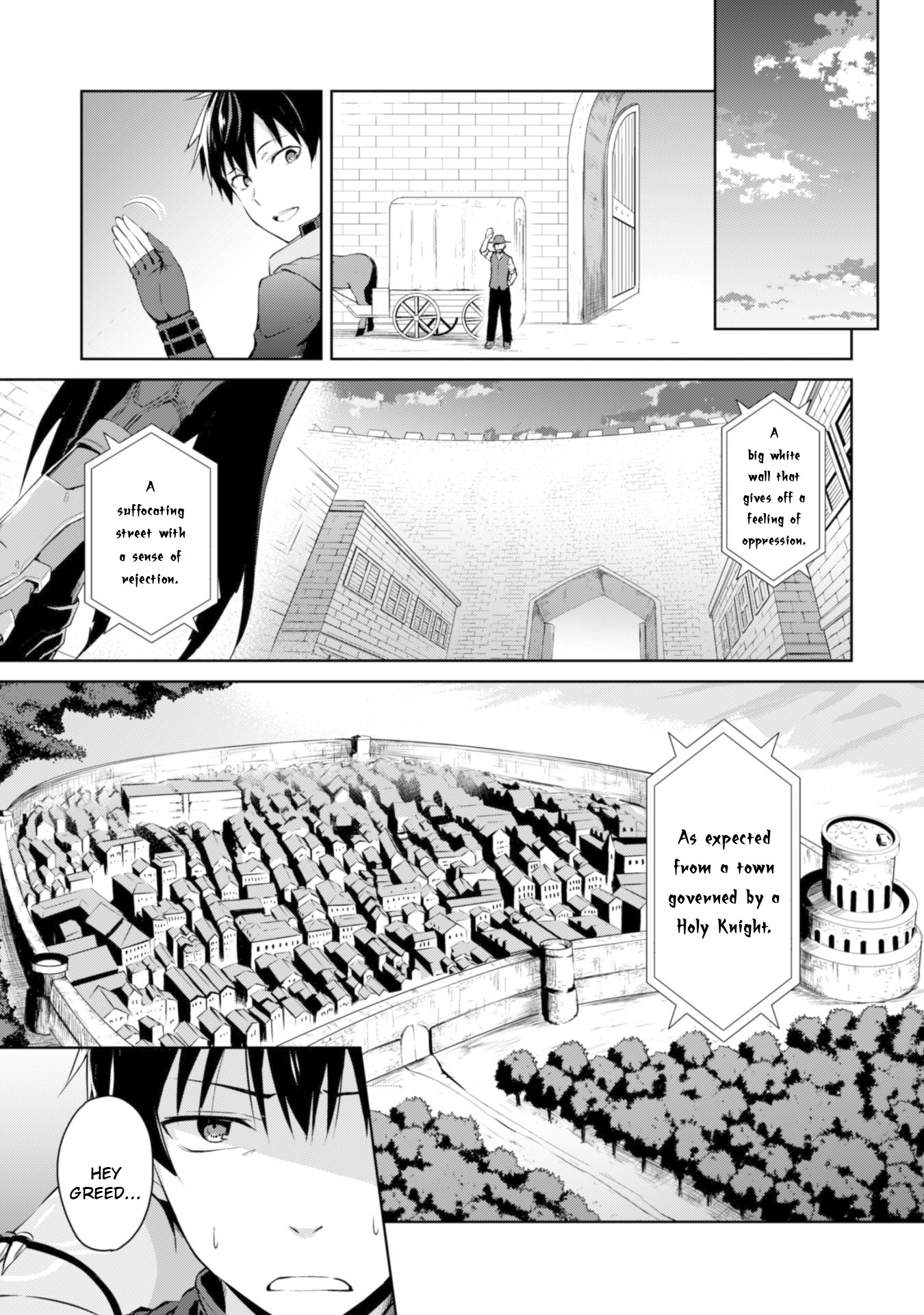 Halaman dari Boushoku no Berserk ~Ore dake Level to Iu Gainen wo Toppa suru~ Chapter 14