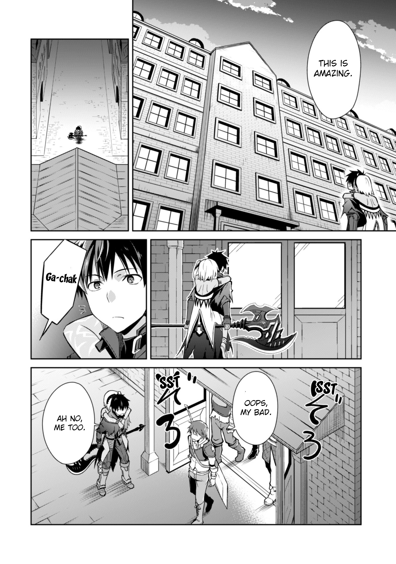 Halaman dari Boushoku no Berserk ~Ore dake Level to Iu Gainen wo Toppa suru~ Chapter 14