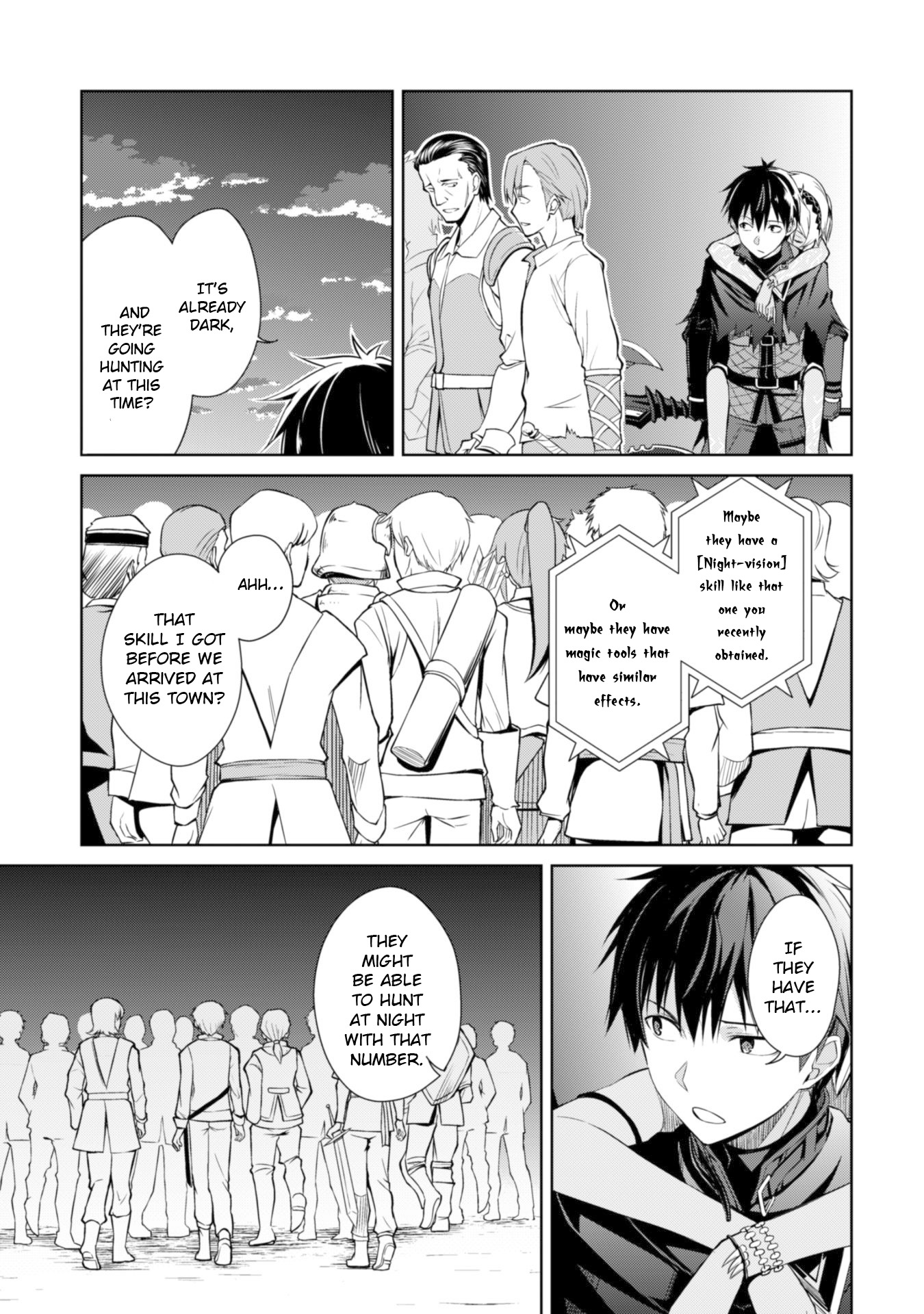 Halaman dari Boushoku no Berserk ~Ore dake Level to Iu Gainen wo Toppa suru~ Chapter 14