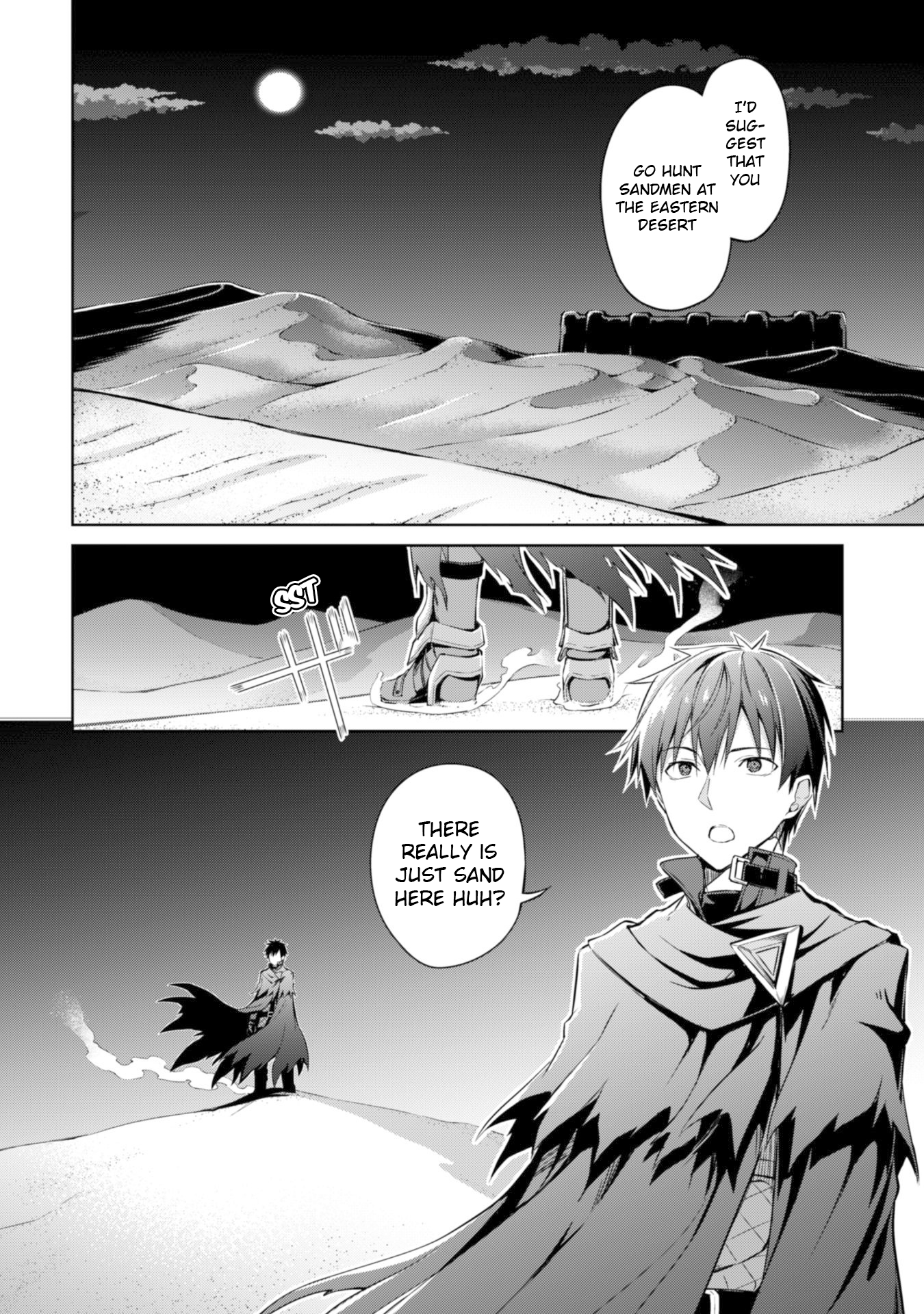 Halaman dari Boushoku no Berserk ~Ore dake Level to Iu Gainen wo Toppa suru~ Chapter 14