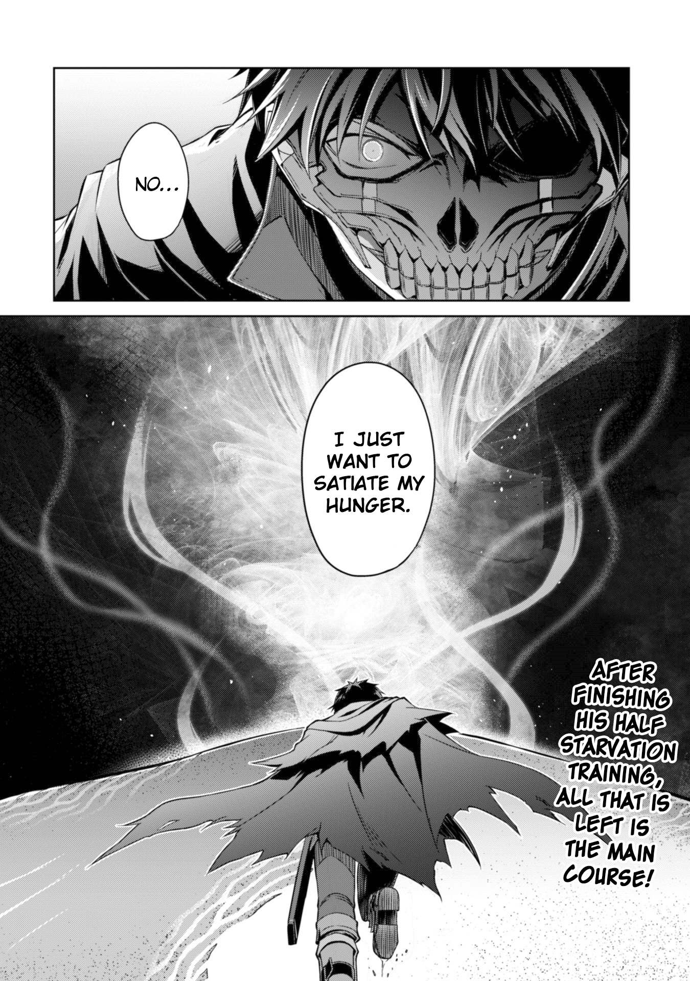 Halaman dari Boushoku no Berserk ~Ore dake Level to Iu Gainen wo Toppa suru~ Chapter 14