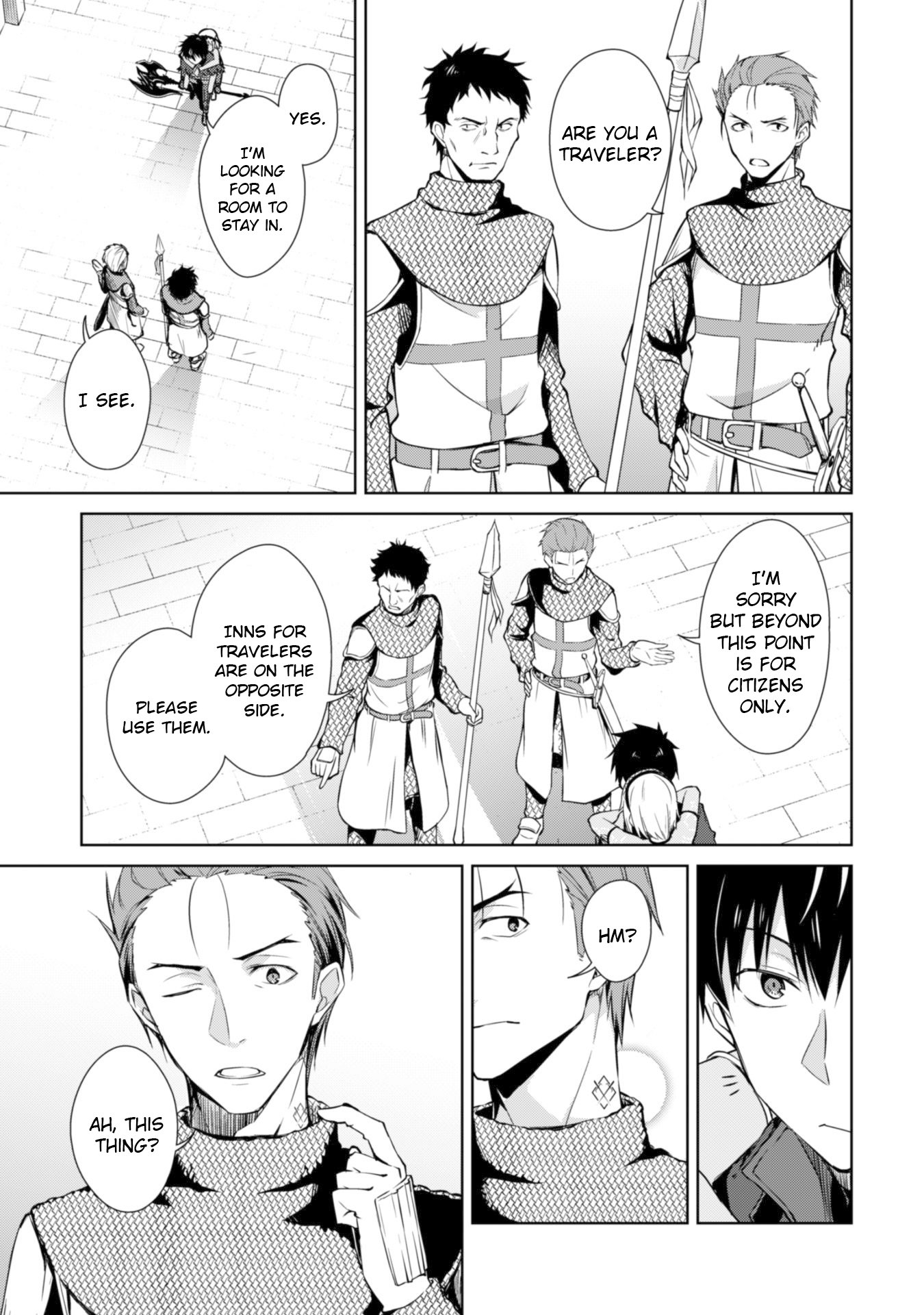 Halaman dari Boushoku no Berserk ~Ore dake Level to Iu Gainen wo Toppa suru~ Chapter 14