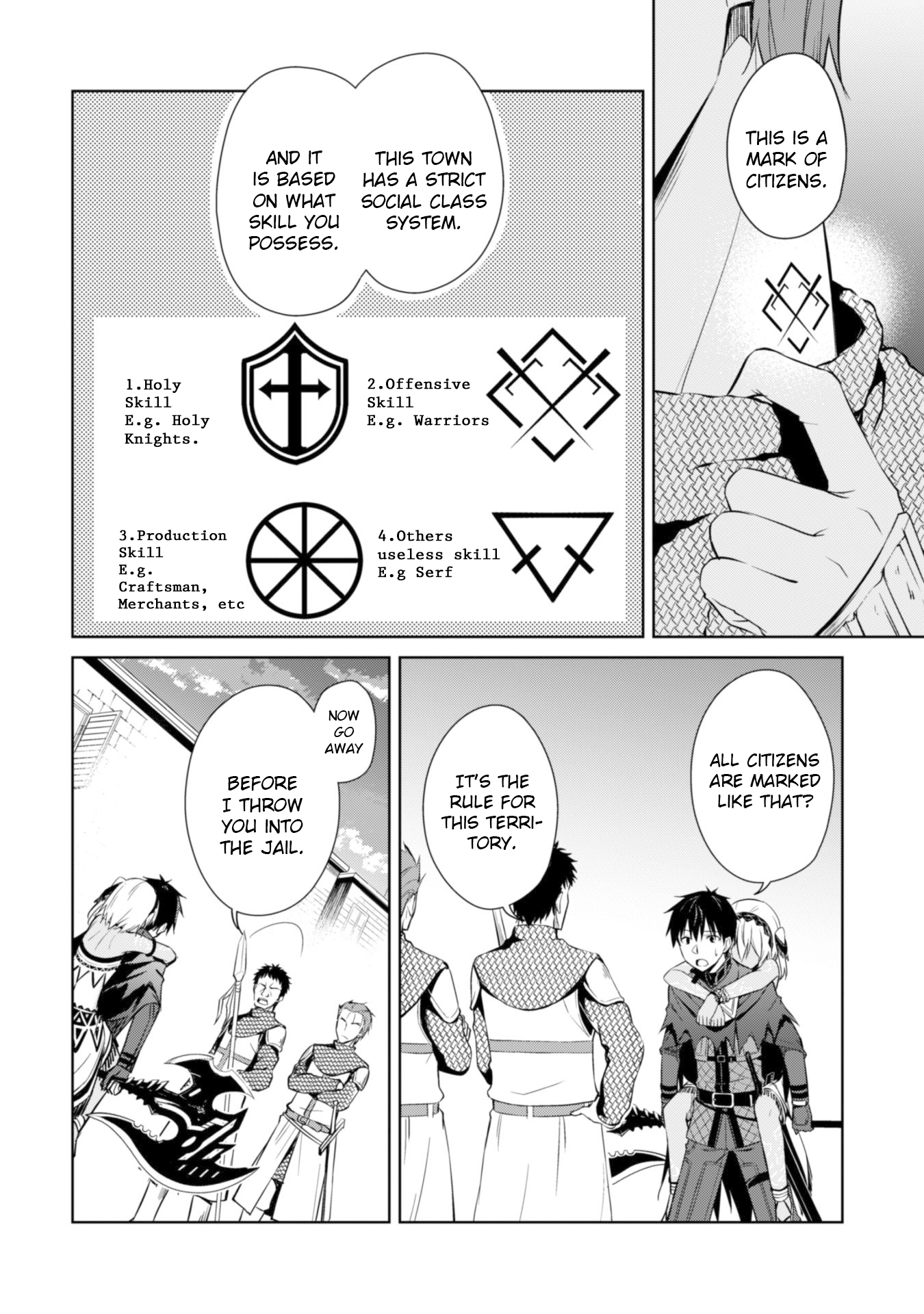 Halaman dari Boushoku no Berserk ~Ore dake Level to Iu Gainen wo Toppa suru~ Chapter 14