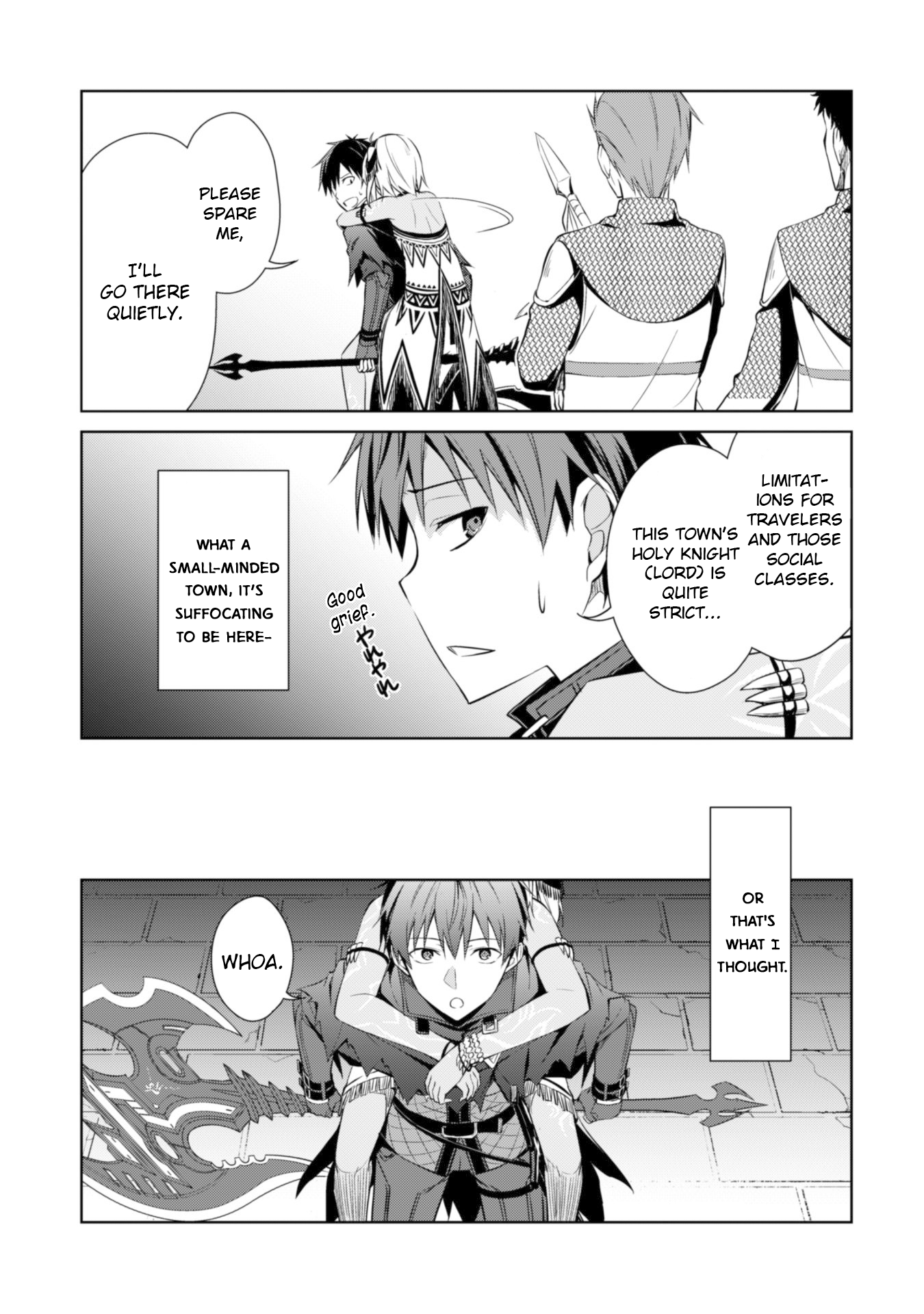 Halaman dari Boushoku no Berserk ~Ore dake Level to Iu Gainen wo Toppa suru~ Chapter 14