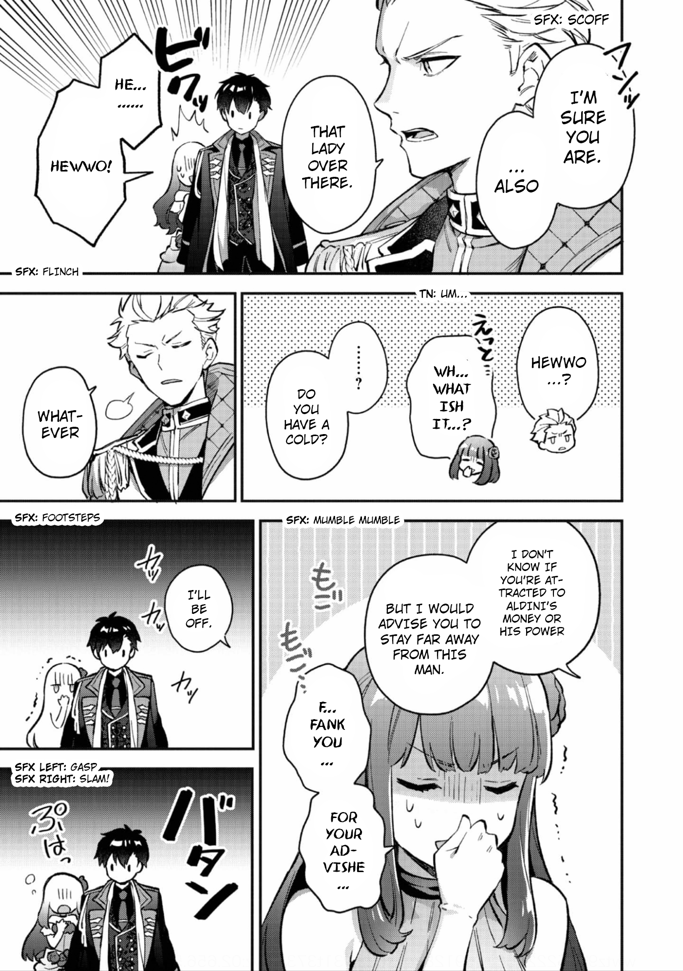 Halaman dari Akutou Ikka no Mana Musume, Tensei Saki mo Otome Game no Gokudou Reijou deshita Chapter 10