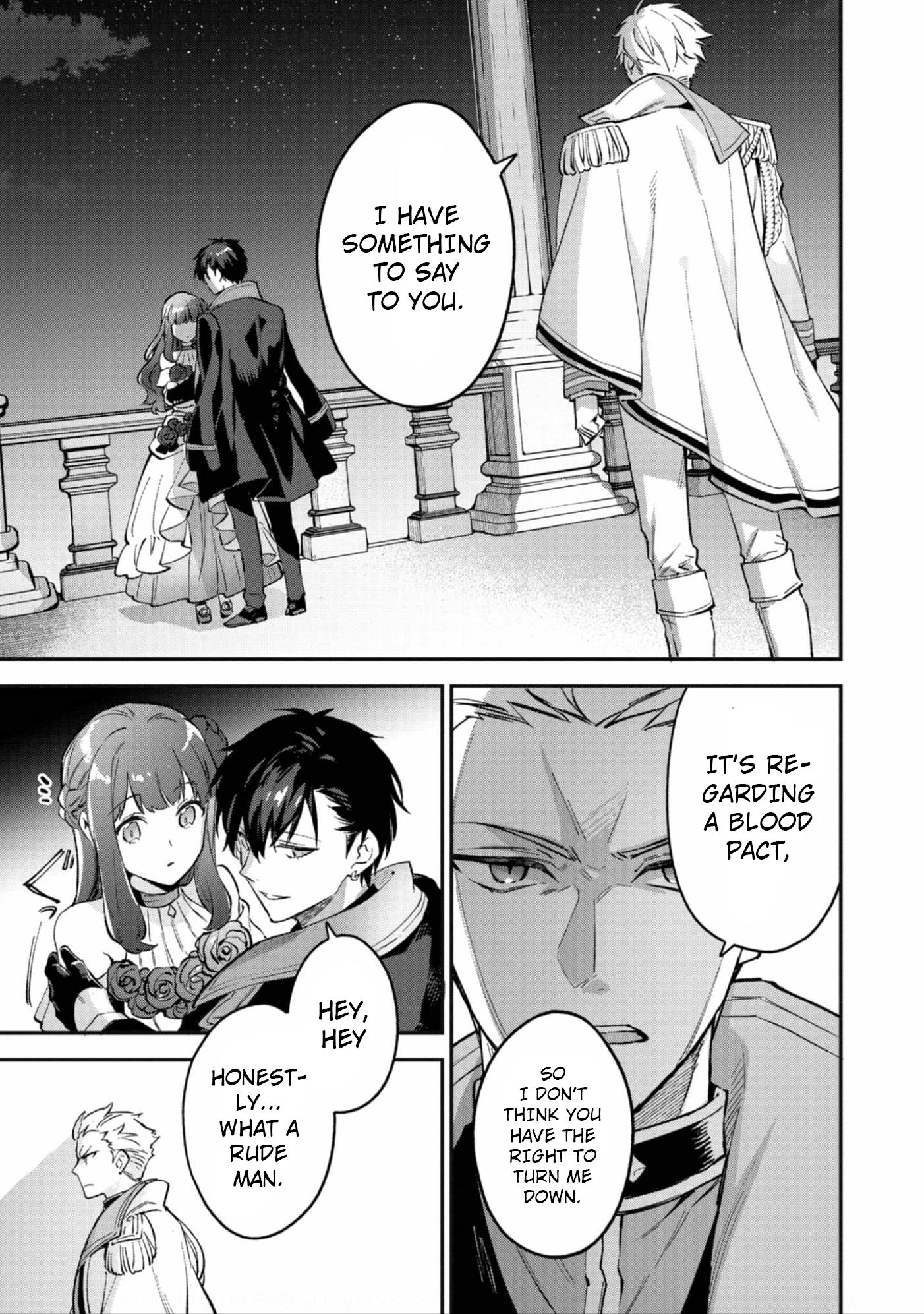 Halaman dari Akutou Ikka no Mana Musume, Tensei Saki mo Otome Game no Gokudou Reijou deshita Chapter 10