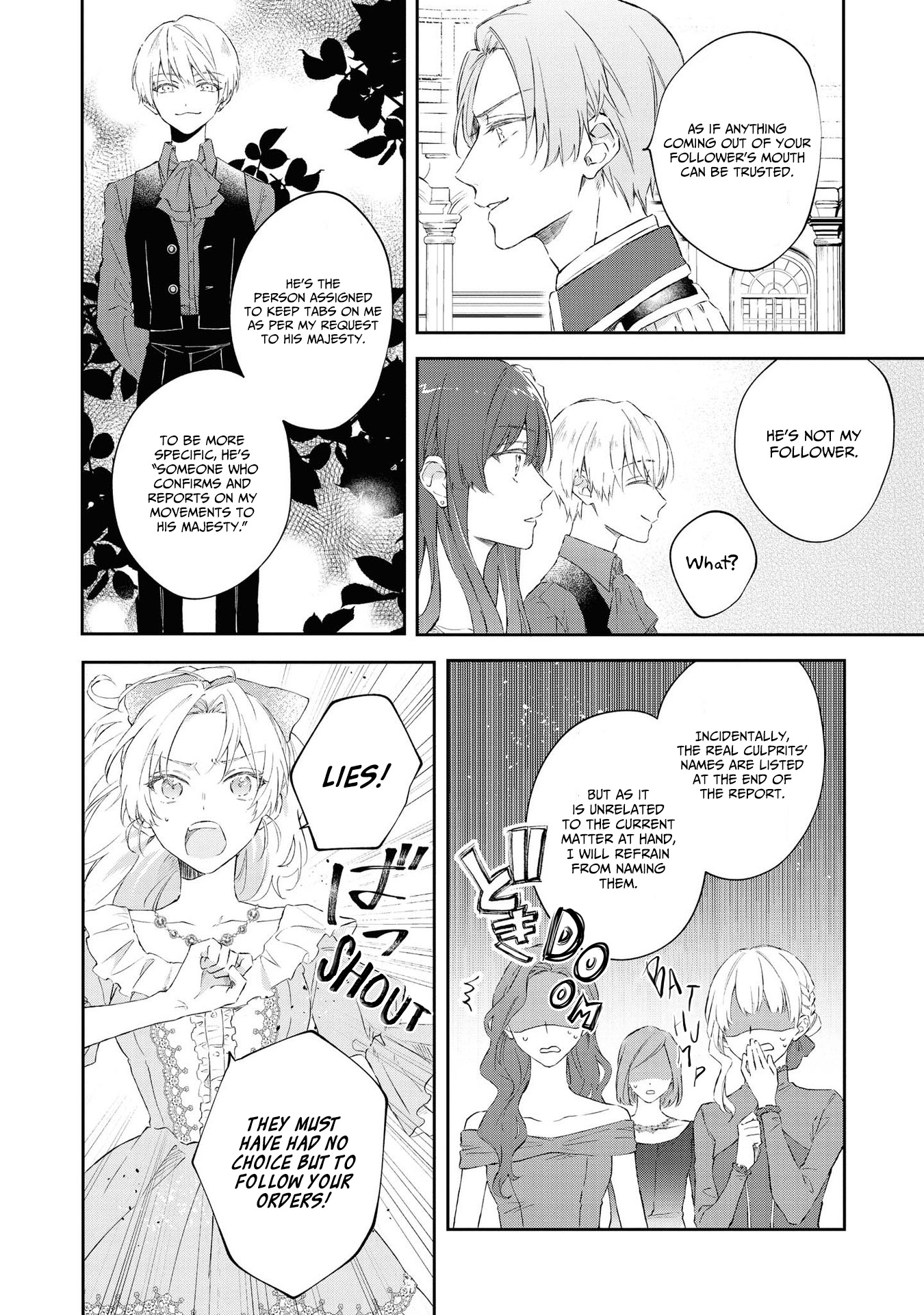 Halaman dari Though I May Be a Villainess, I'll Show You I Can Obtain Happiness! Chapter 5