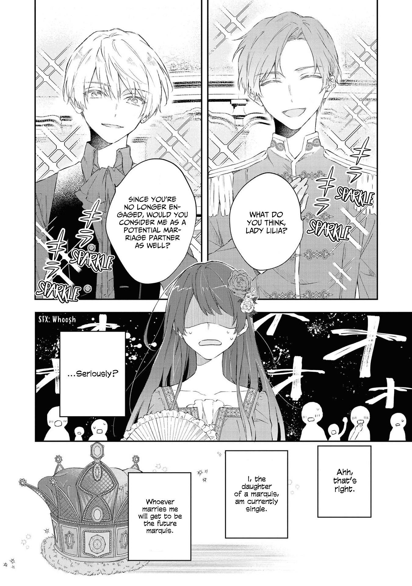 Halaman dari Though I May Be a Villainess, I'll Show You I Can Obtain Happiness! Chapter 5