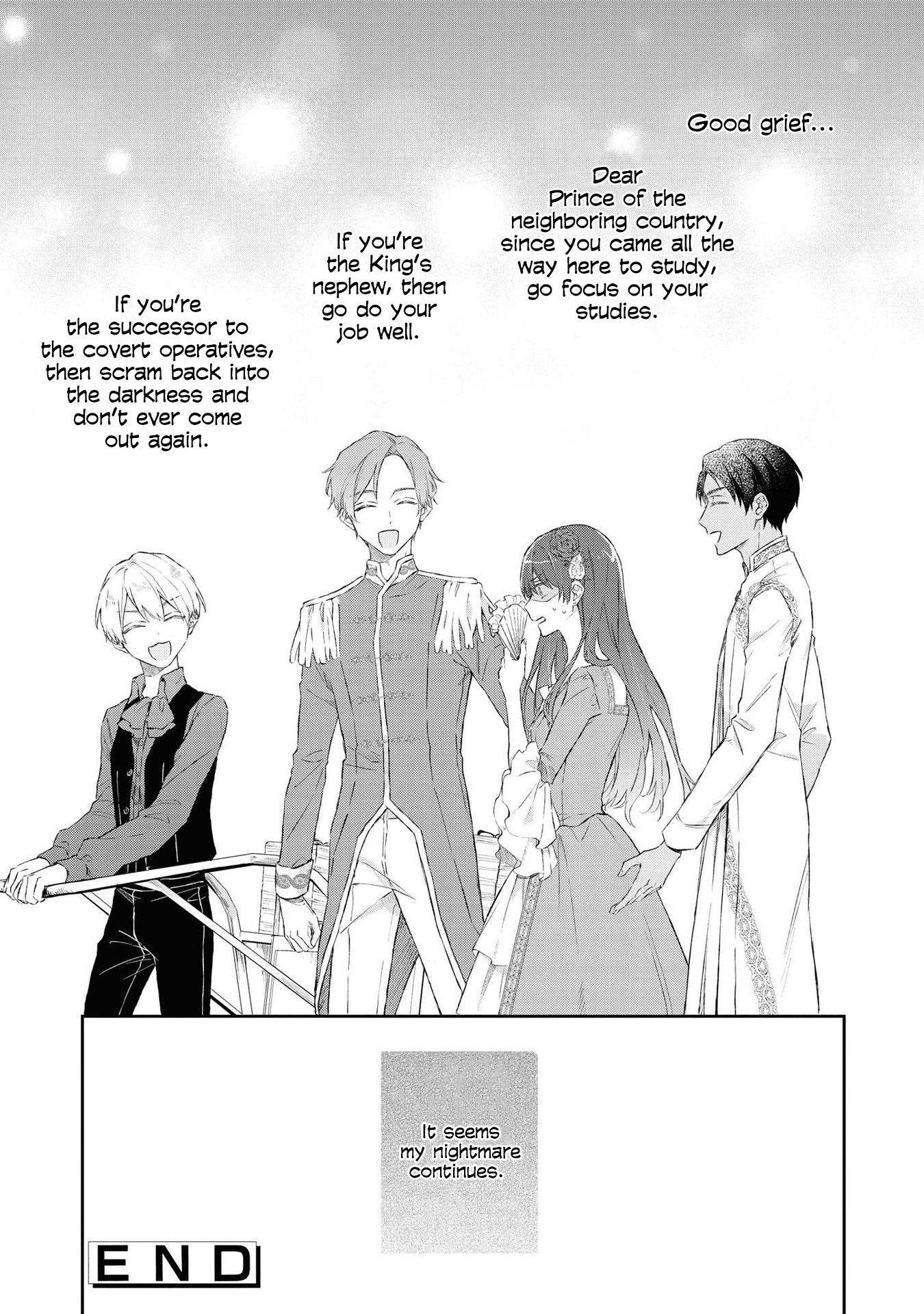 Halaman dari Though I May Be a Villainess, I'll Show You I Can Obtain Happiness! Chapter 5