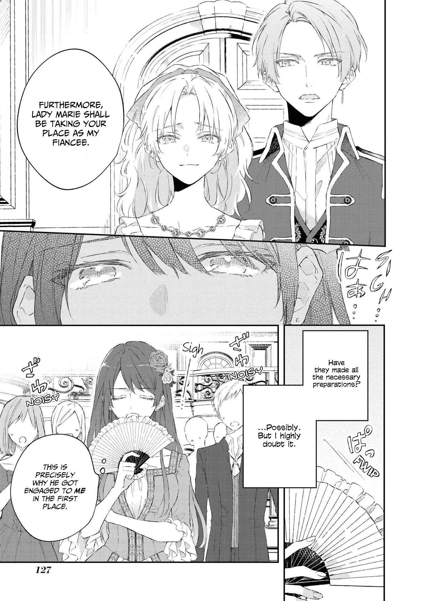 Halaman dari Though I May Be a Villainess, I'll Show You I Can Obtain Happiness! Chapter 5