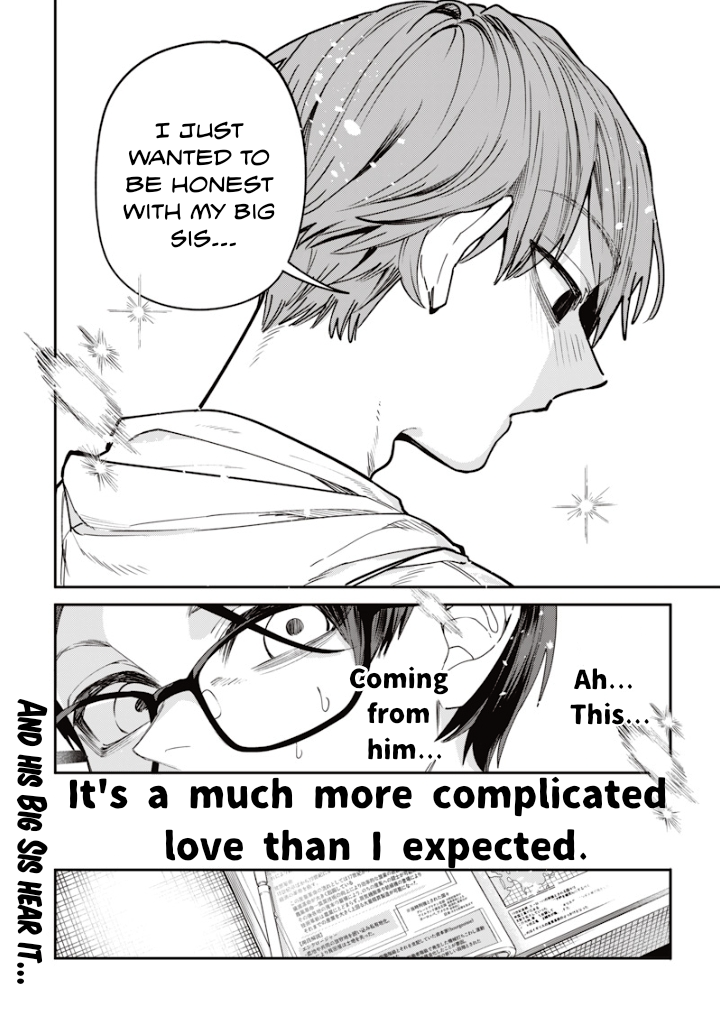 Halaman dari Namaiki na Gal Ane wo Wakaraseru Hanashi Chapter 22