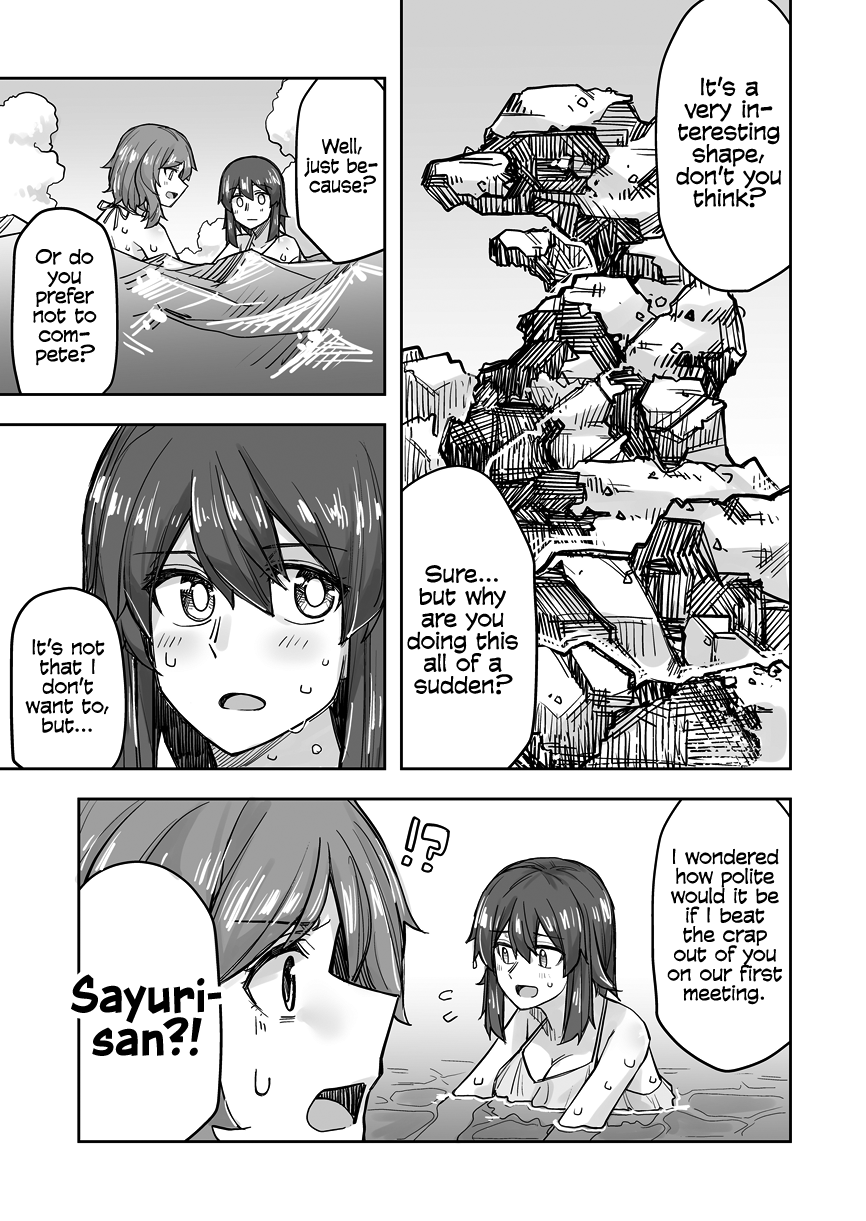Halaman dari Ikemen Joshi to Josou Danshi Chapter 64