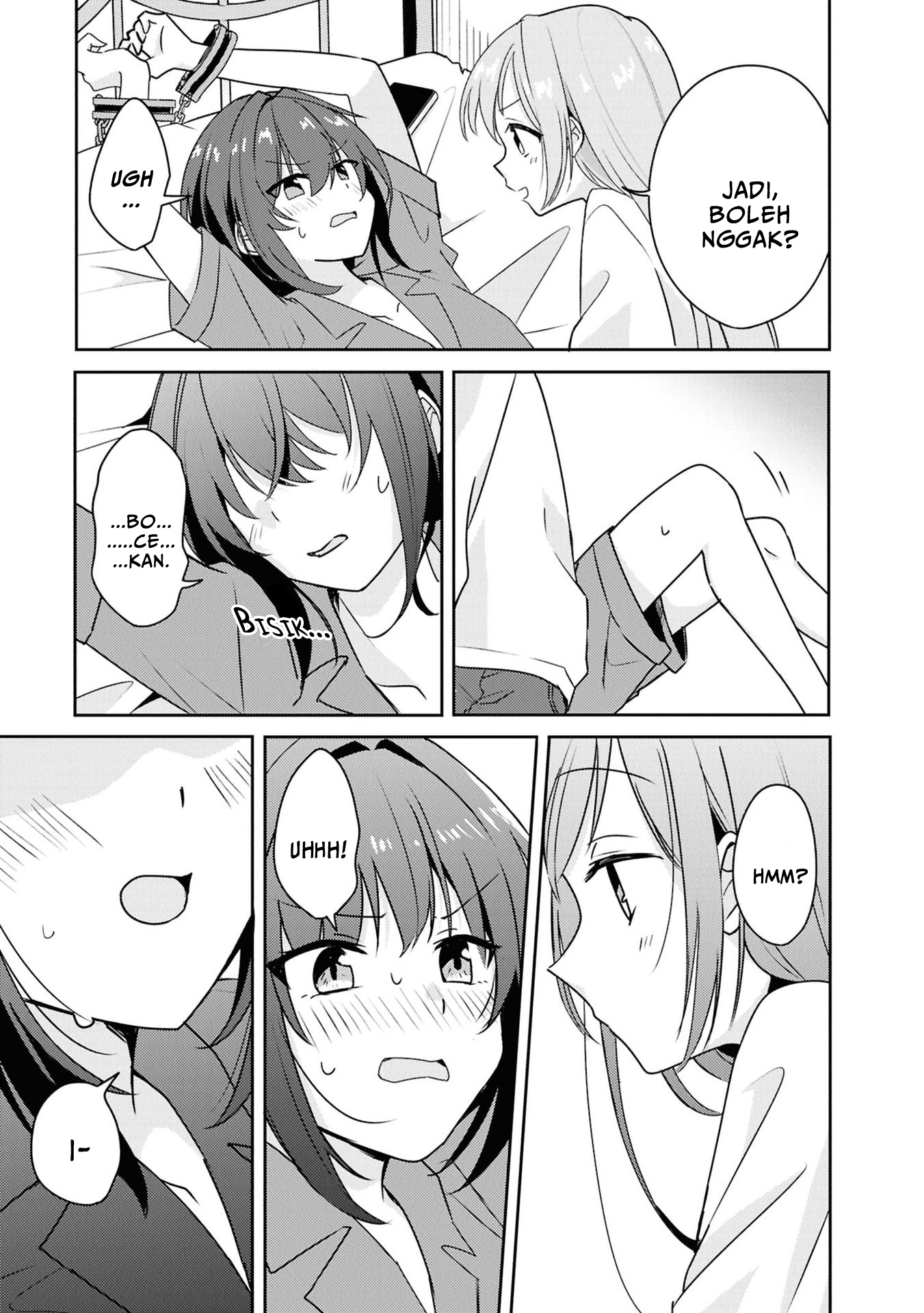 Osananajimi wa, Nyaa to Naite Skirt no Naka Chapter 7 - halaman 15