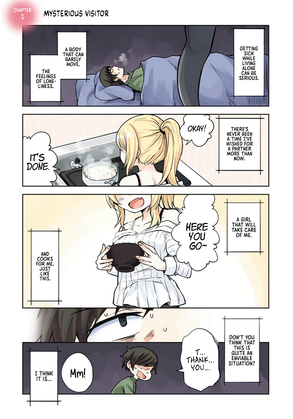 Chapter 1 – Mysterious Visitor page