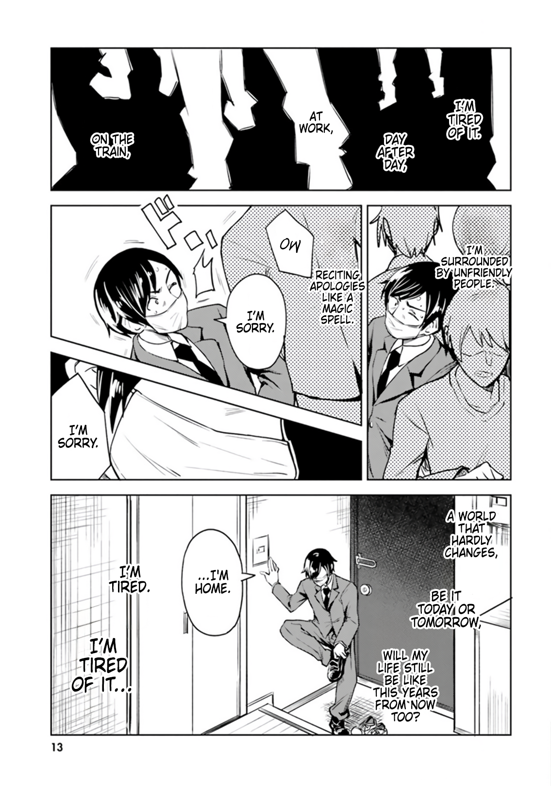 Chapter 1 – Mysterious Visitor page