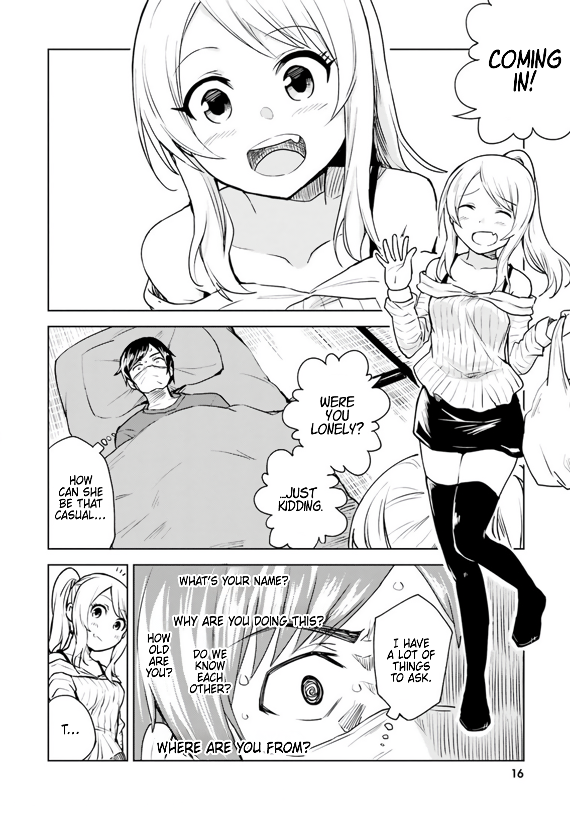 Chapter 1 – Mysterious Visitor page