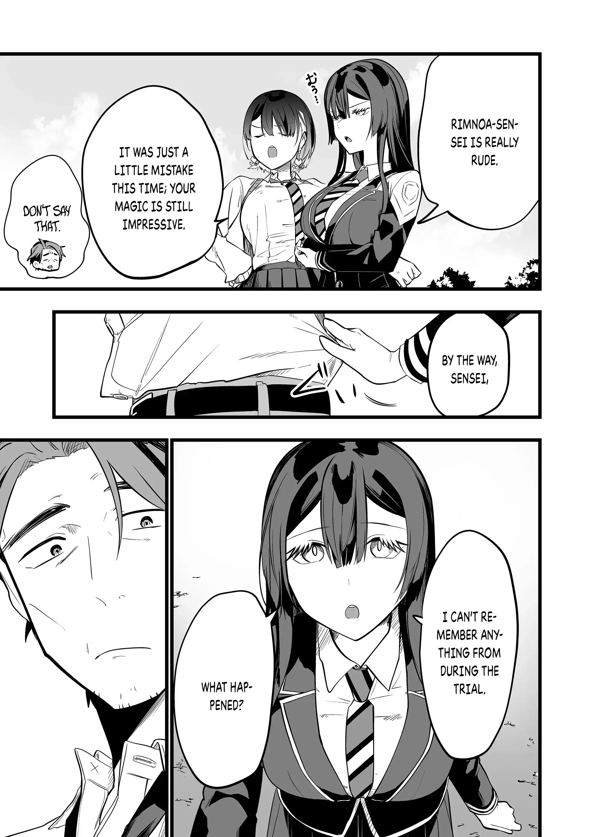 Halaman dari "Ano Toki Tasukete Itadaita Monster Musume desu." Isekai Ossan Kyoushi Totsuzen no Moteki ni Konwaku suru Chapter 23