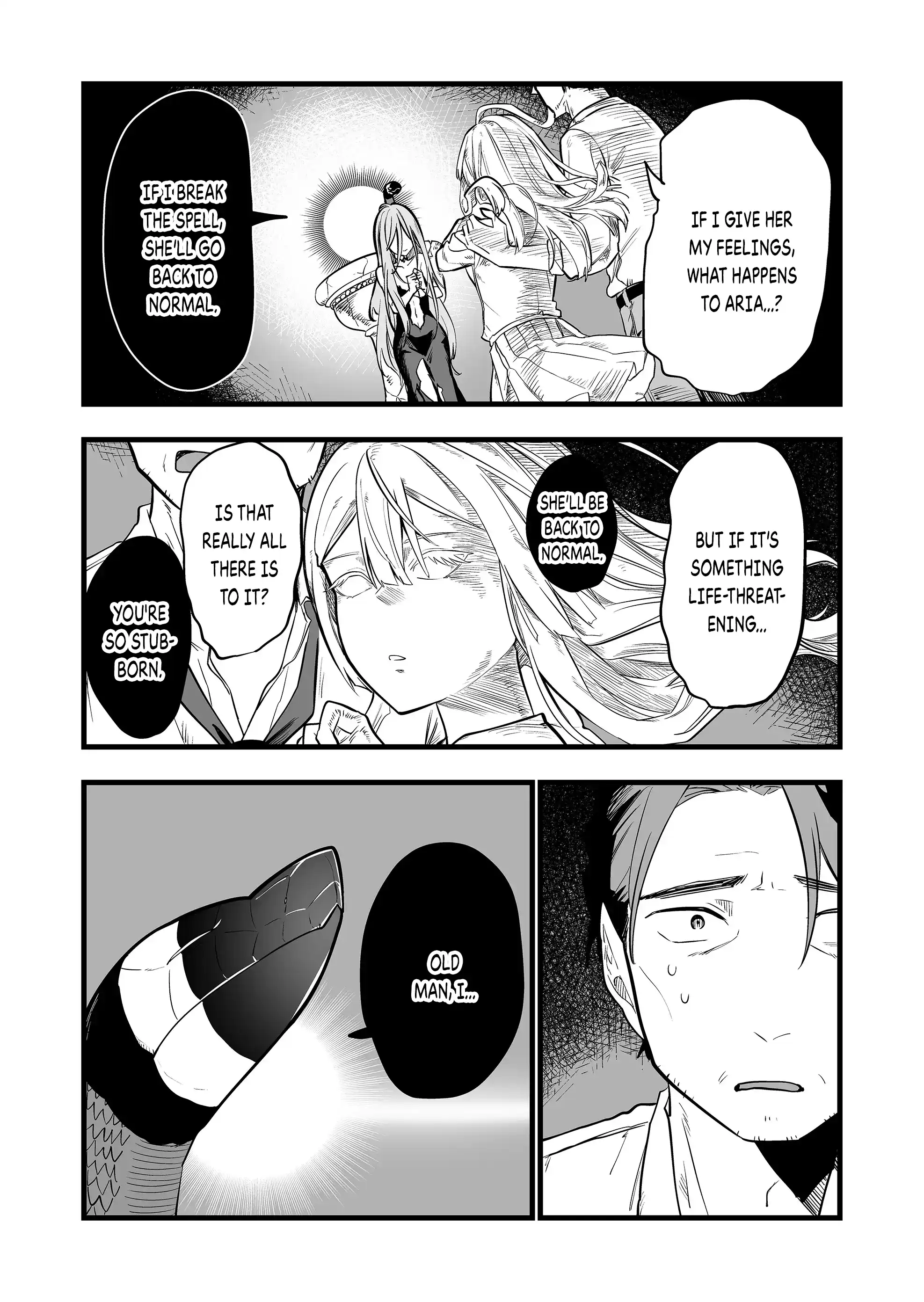 Halaman dari "Ano Toki Tasukete Itadaita Monster Musume desu." Isekai Ossan Kyoushi Totsuzen no Moteki ni Konwaku suru Chapter 23