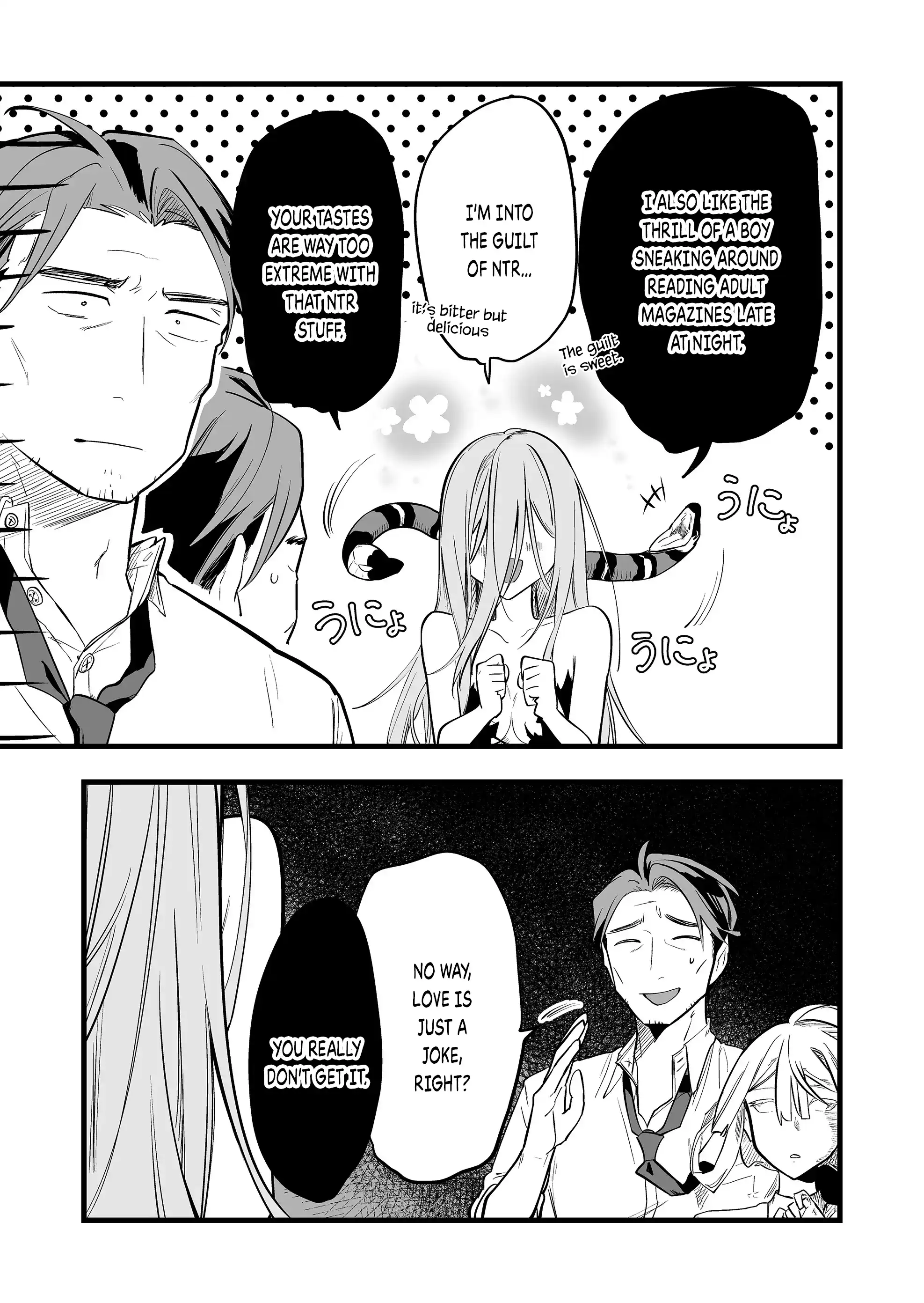 Halaman dari "Ano Toki Tasukete Itadaita Monster Musume desu." Isekai Ossan Kyoushi Totsuzen no Moteki ni Konwaku suru Chapter 23