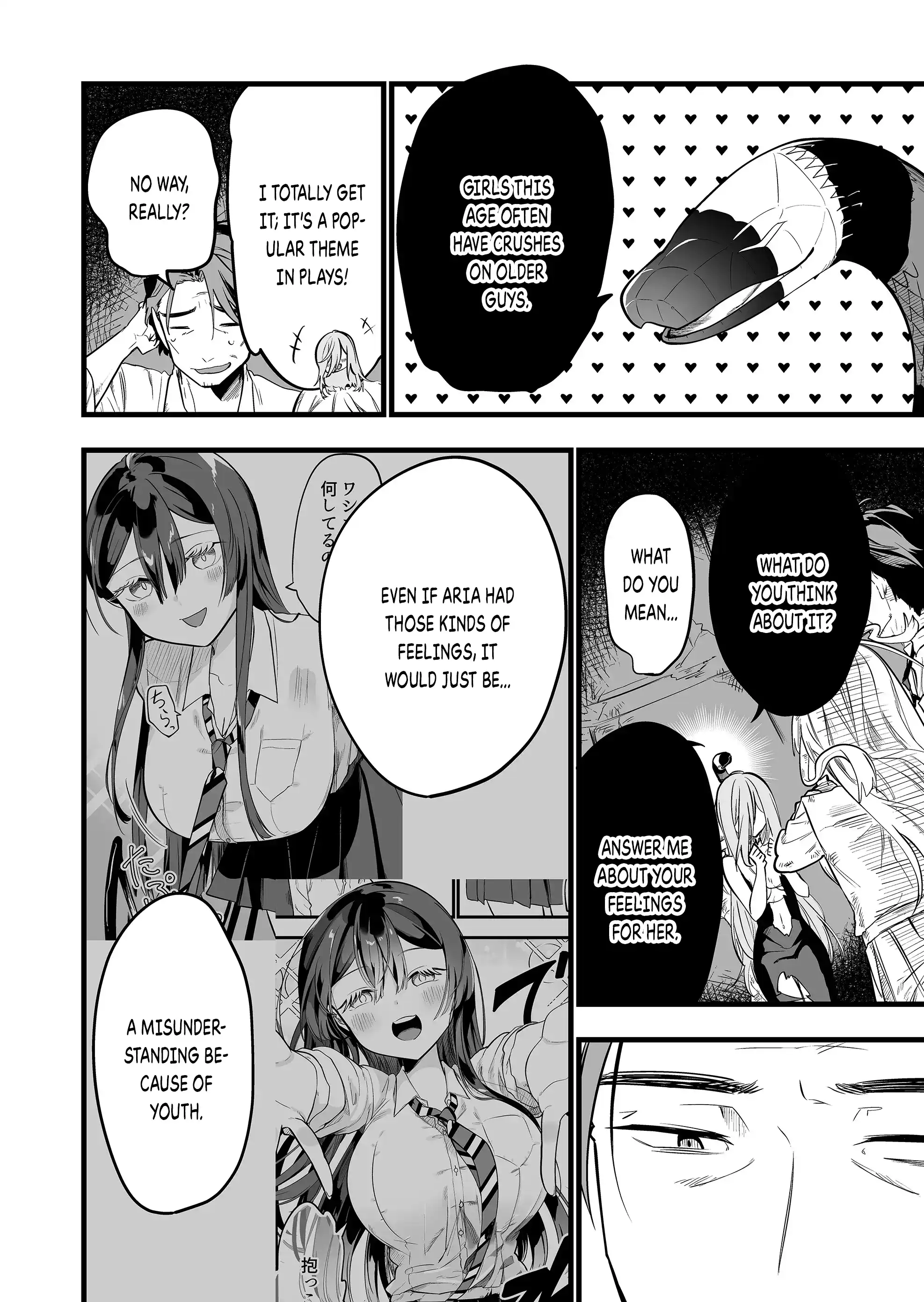 Halaman dari "Ano Toki Tasukete Itadaita Monster Musume desu." Isekai Ossan Kyoushi Totsuzen no Moteki ni Konwaku suru Chapter 23