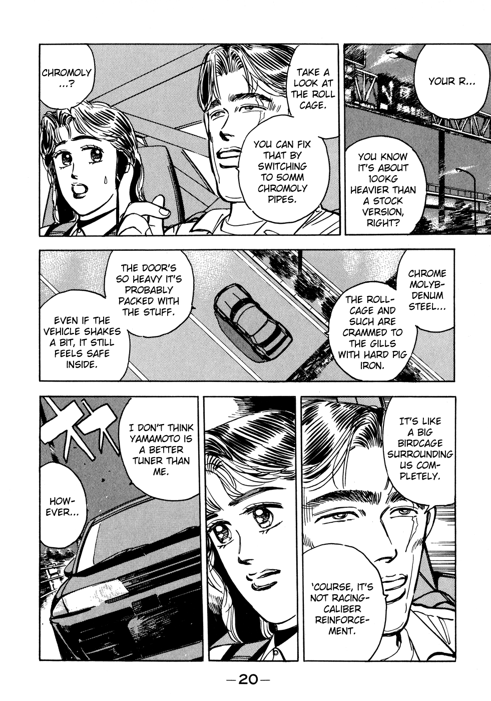 Halaman dari Wangan Midnight Chapter 46