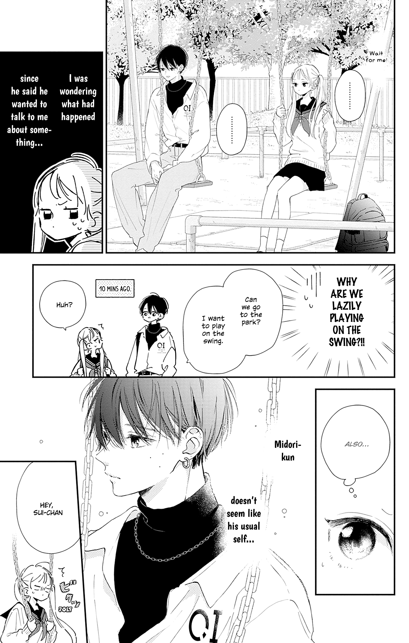 Halaman dari Onee-chan no Midori-kun Chapter 6