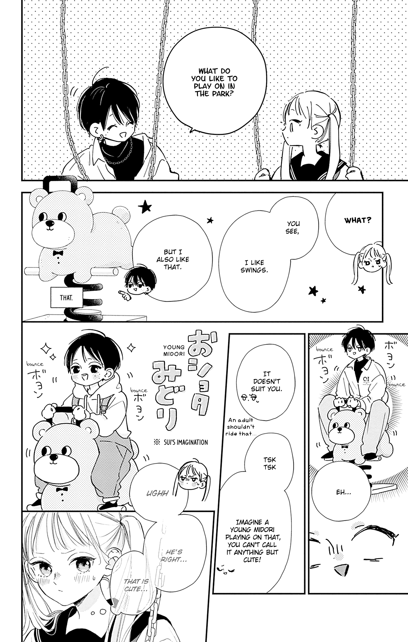 Halaman dari Onee-chan no Midori-kun Chapter 6