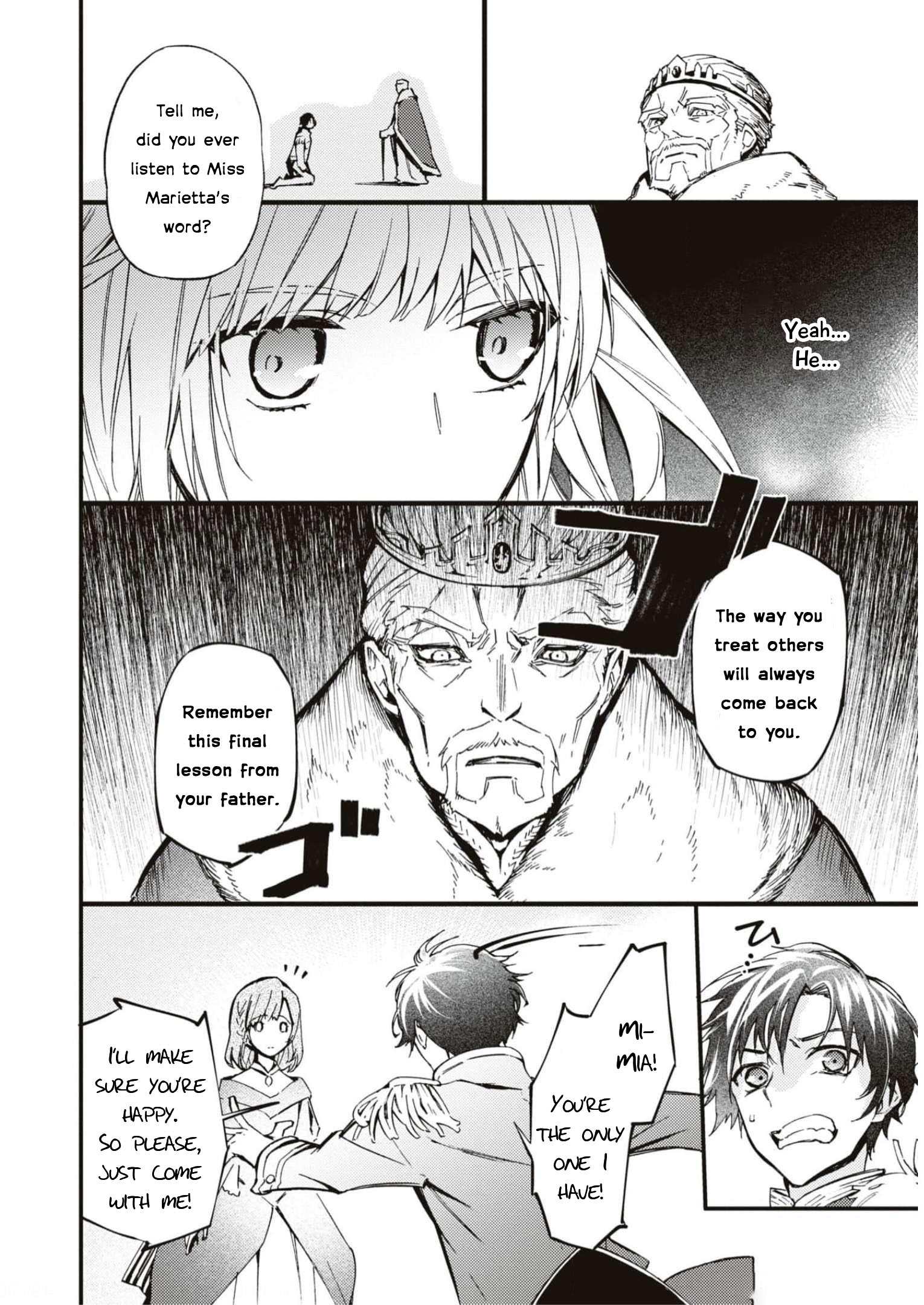 Halaman dari Though I May Be a Villainess, I'll Show You I Can Obtain Happiness! Chapter 3