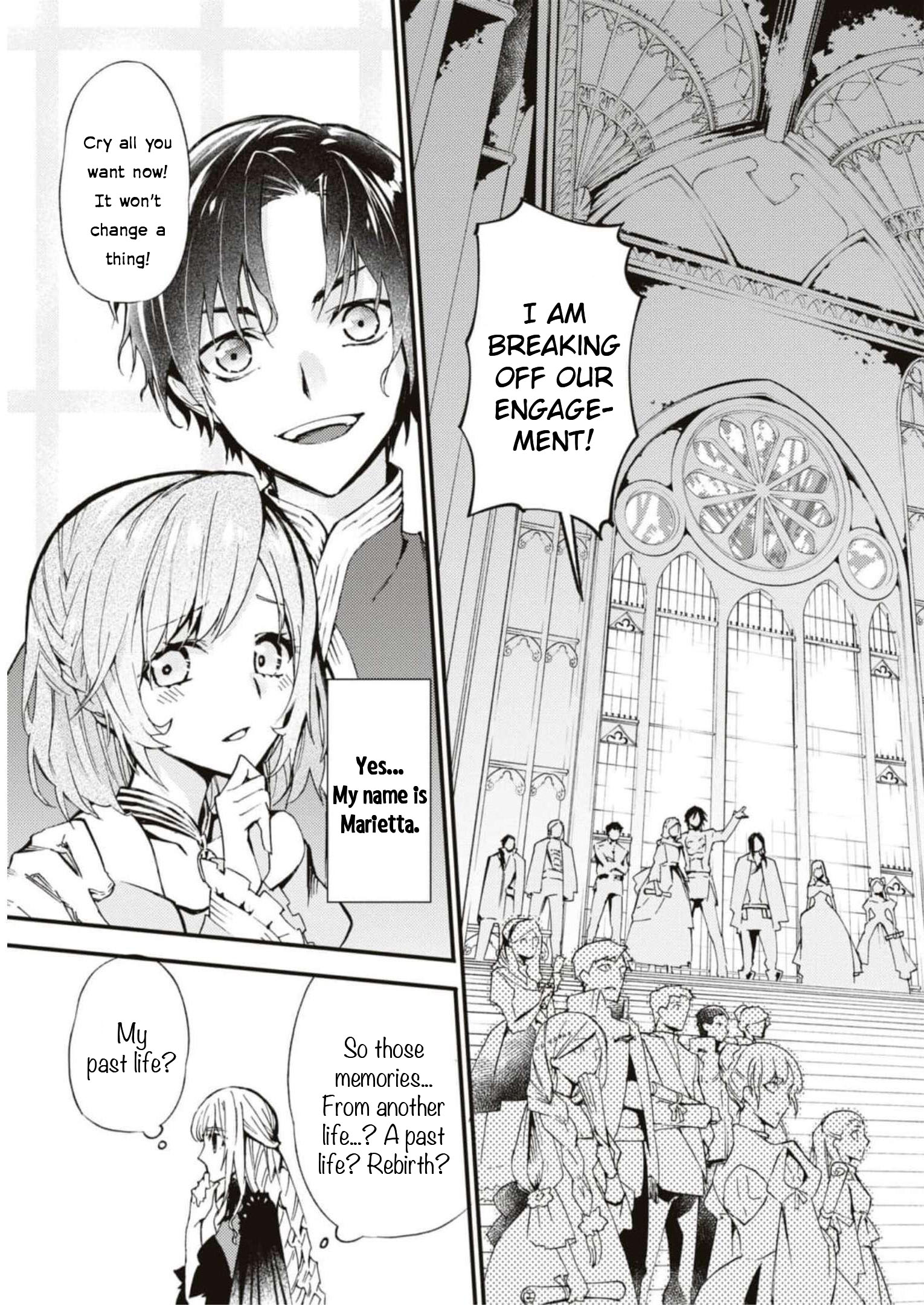 Halaman dari Though I May Be a Villainess, I'll Show You I Can Obtain Happiness! Chapter 3