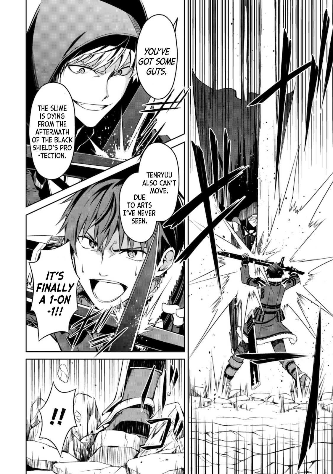 Halaman dari Boushoku no Berserk ~Ore dake Level to Iu Gainen wo Toppa suru~ Chapter 29