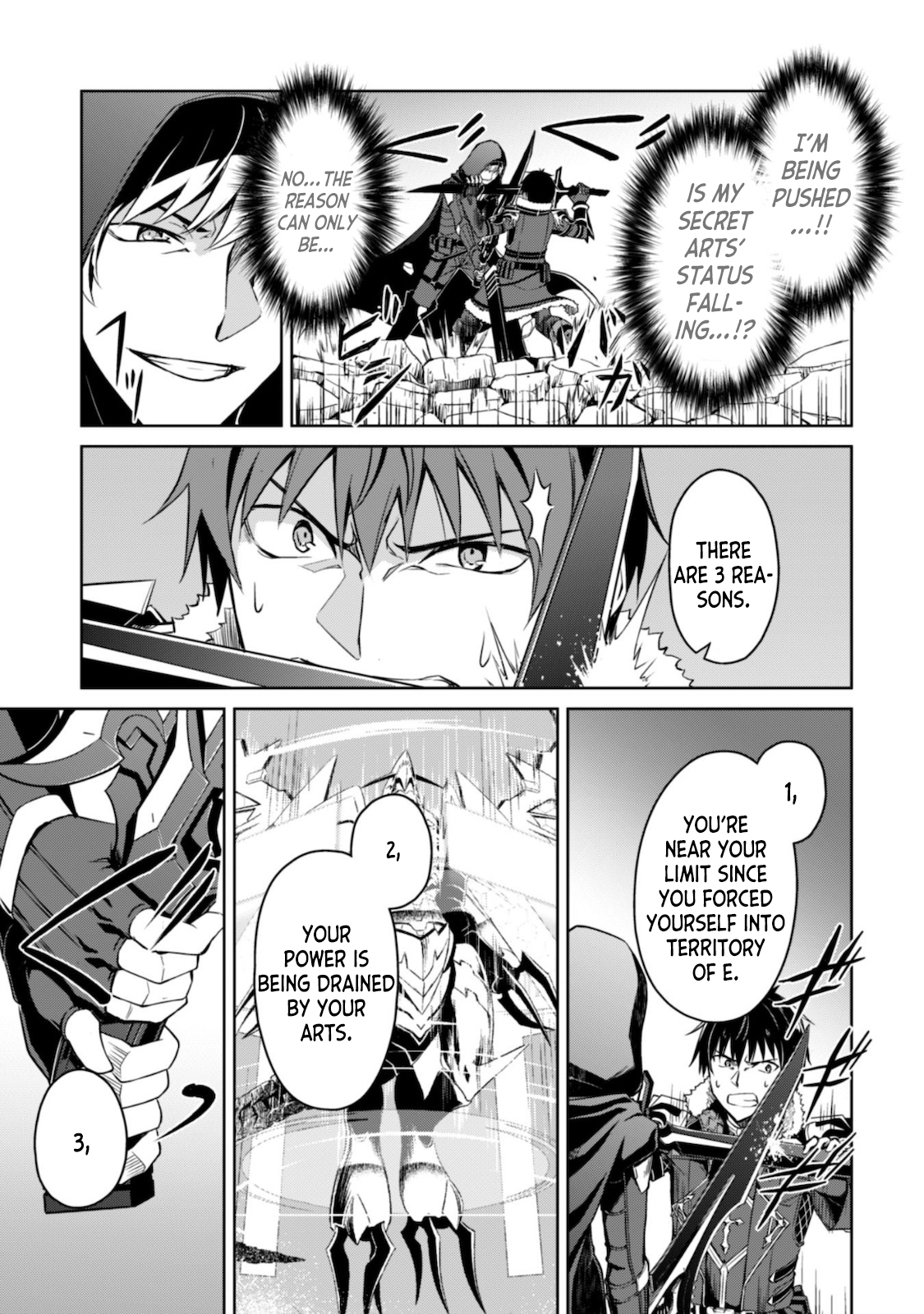 Halaman dari Boushoku no Berserk ~Ore dake Level to Iu Gainen wo Toppa suru~ Chapter 29