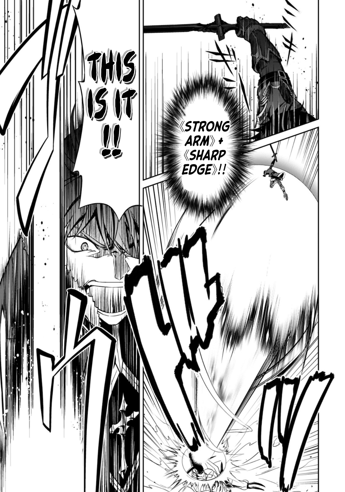 Halaman dari Boushoku no Berserk ~Ore dake Level to Iu Gainen wo Toppa suru~ Chapter 29