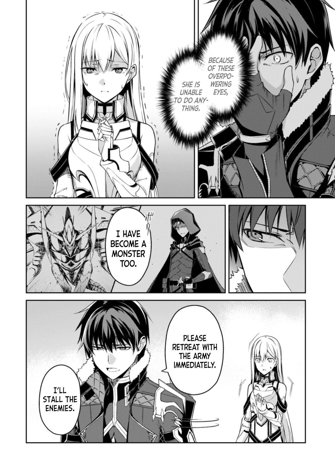 Halaman dari Boushoku no Berserk ~Ore dake Level to Iu Gainen wo Toppa suru~ Chapter 29