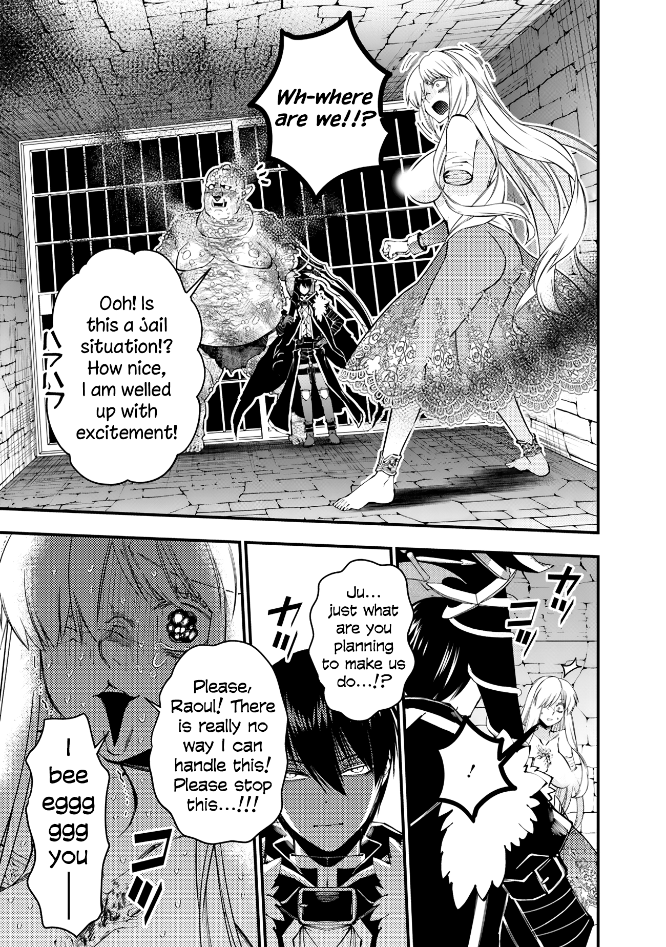 Halaman dari Fukushuu o Koinegau Saikyou Yuusha wa, Yami no Chikara de Senmetsu Musou Suru Chapter 83