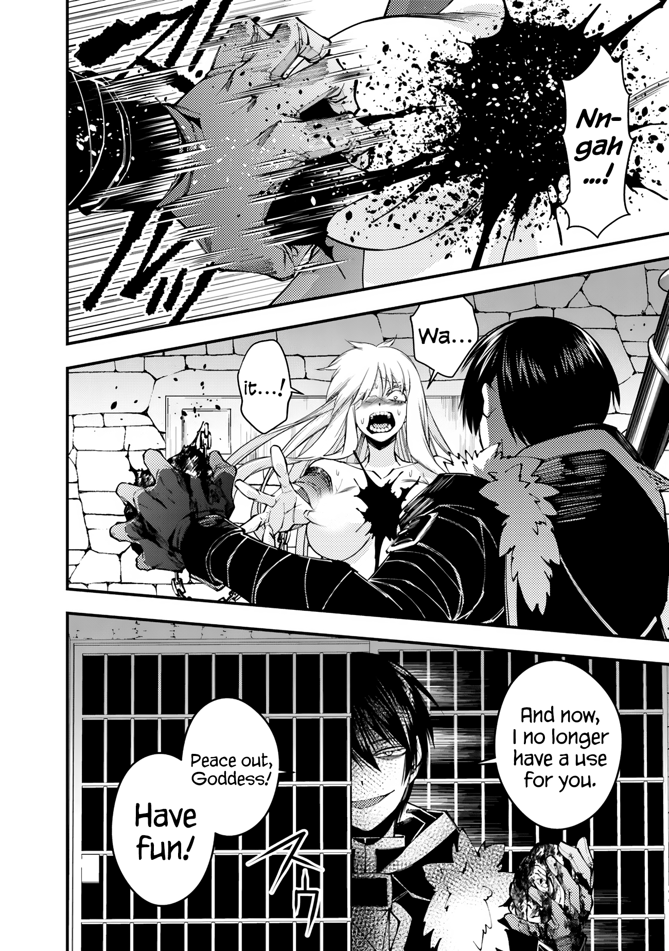 Halaman dari Fukushuu o Koinegau Saikyou Yuusha wa, Yami no Chikara de Senmetsu Musou Suru Chapter 83