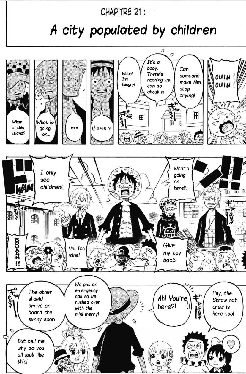 Halaman dari One Piece Party Chapter 21