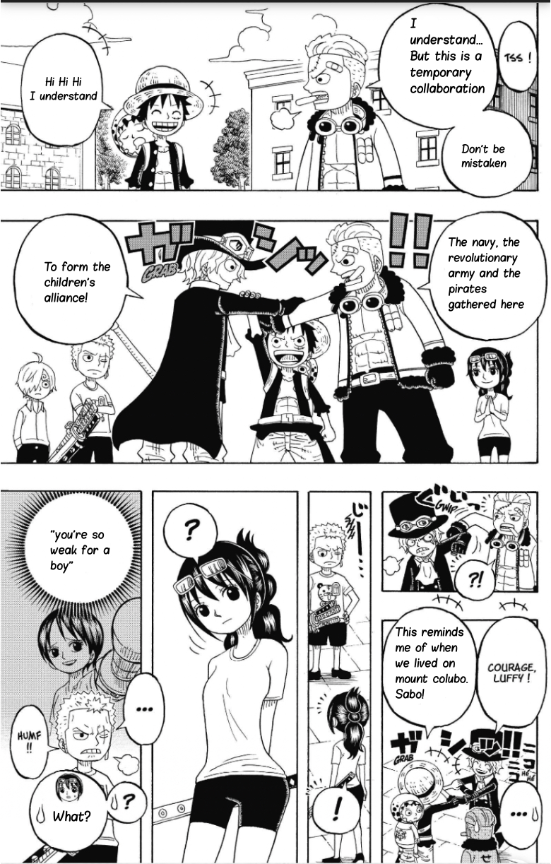 Halaman dari One Piece Party Chapter 21