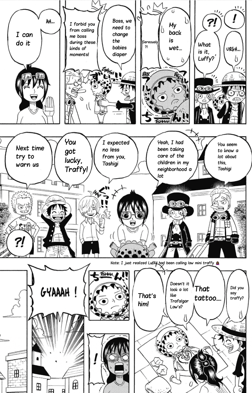 Halaman dari One Piece Party Chapter 21