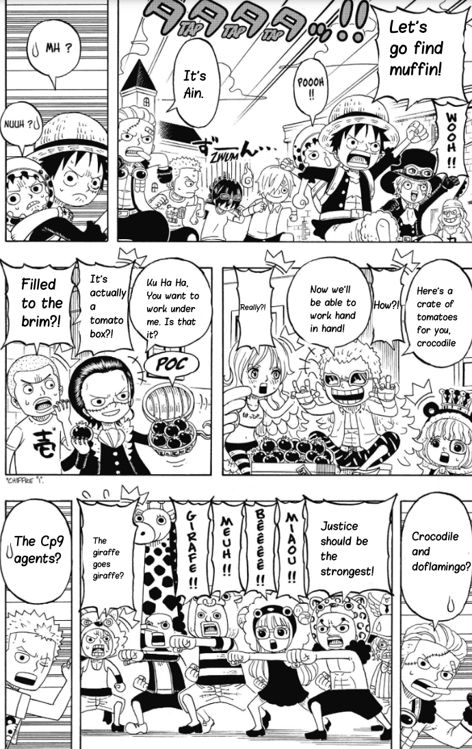 Halaman dari One Piece Party Chapter 21