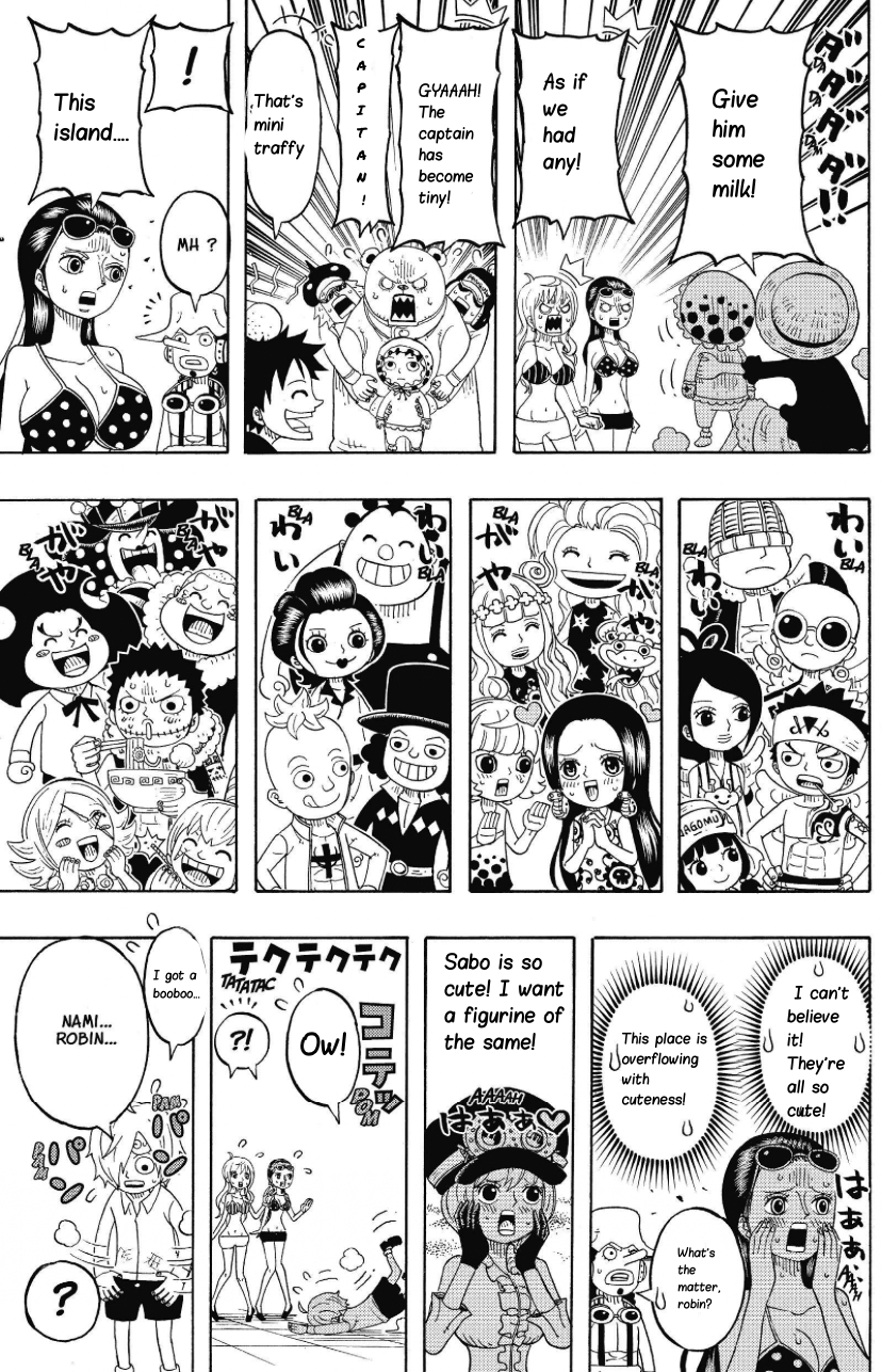Halaman dari One Piece Party Chapter 21