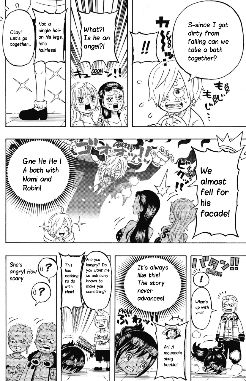 Halaman dari One Piece Party Chapter 21